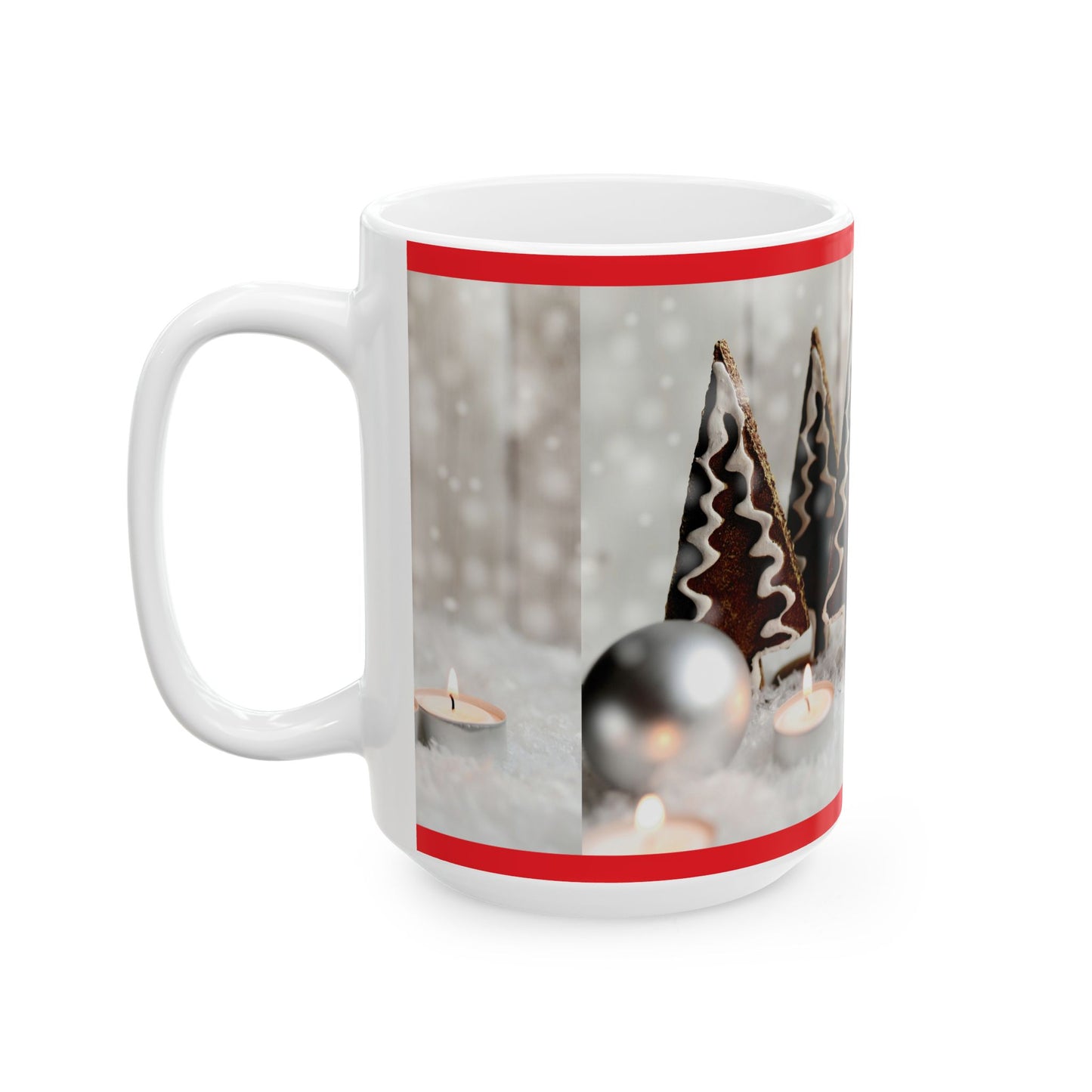 Princess Grace Winter Wonderland Ceramic Mug Cozy Holiday Drinkware (11oz 15oz)