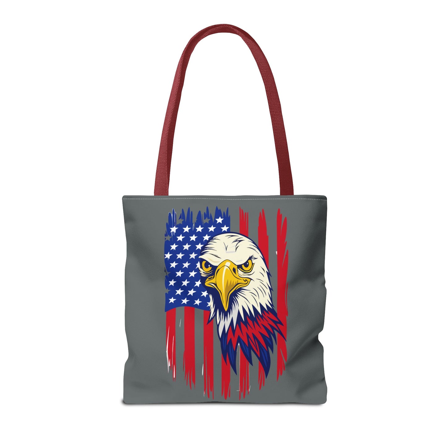 Princess Grace Patriotic Eagle Tote Bag American Flag Design