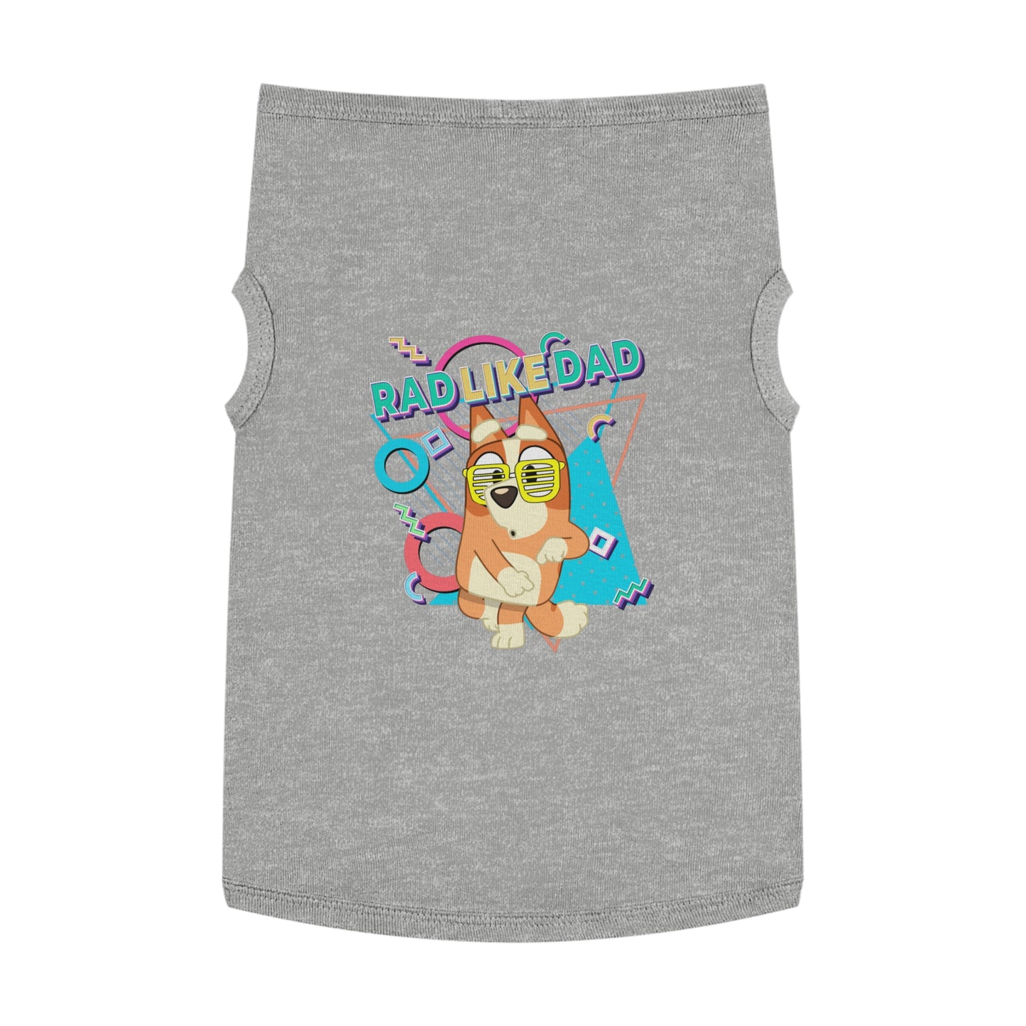 Princess Grace Rad Like Dad Pet Tank Top Cool Dog Apparel for Pet Lovers