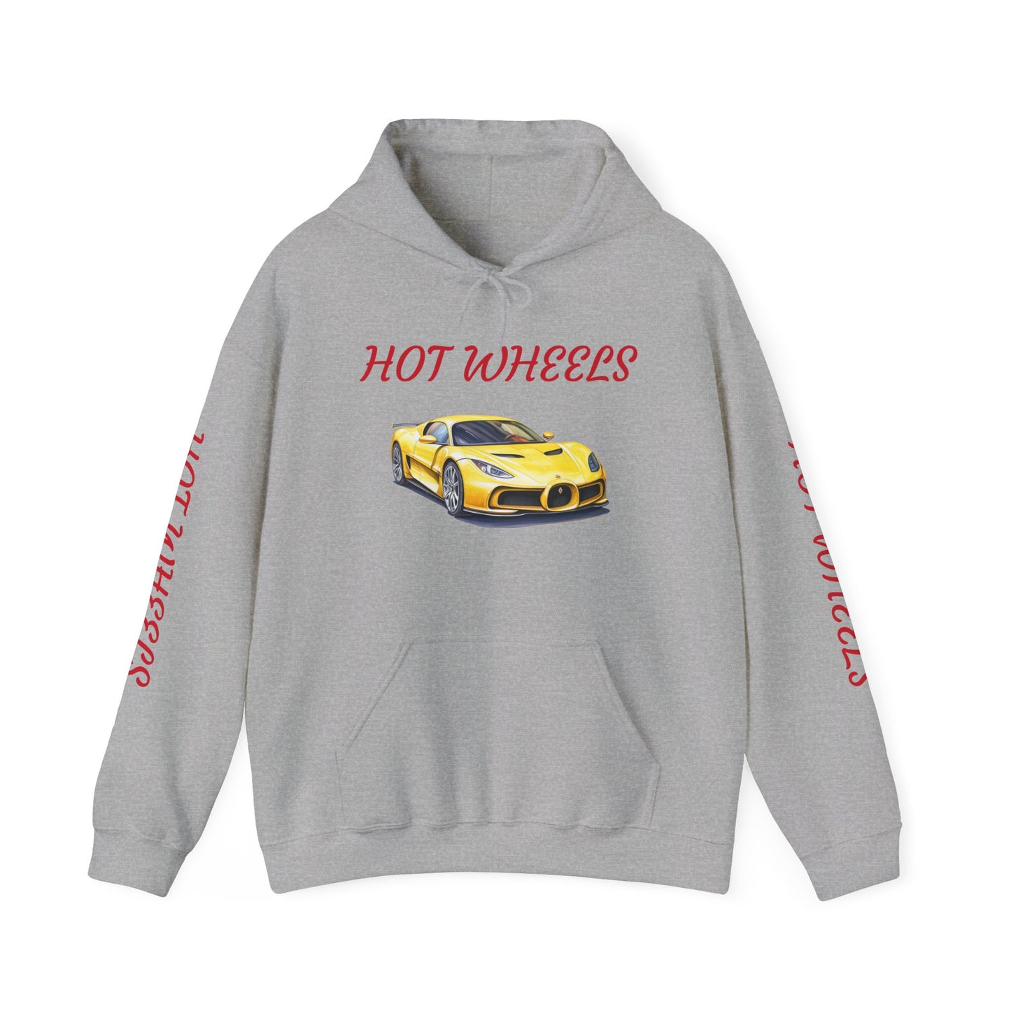 Princess Grace Hot Wheels Unisex Hooded Sweatshirt Racing Style for Car Enthusiasts