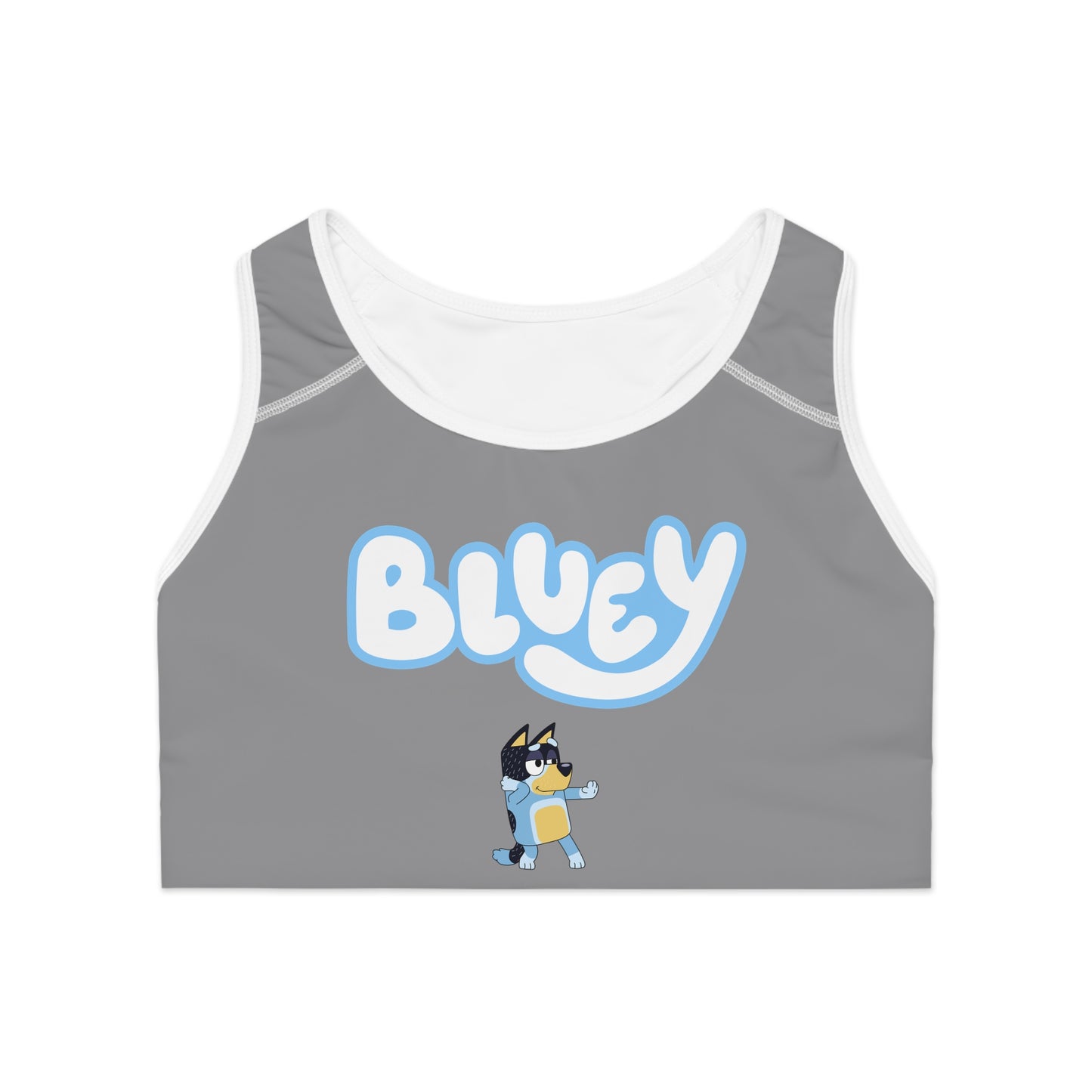 Princess Grace Bluey Sports Bra Fun and Functional Activewear