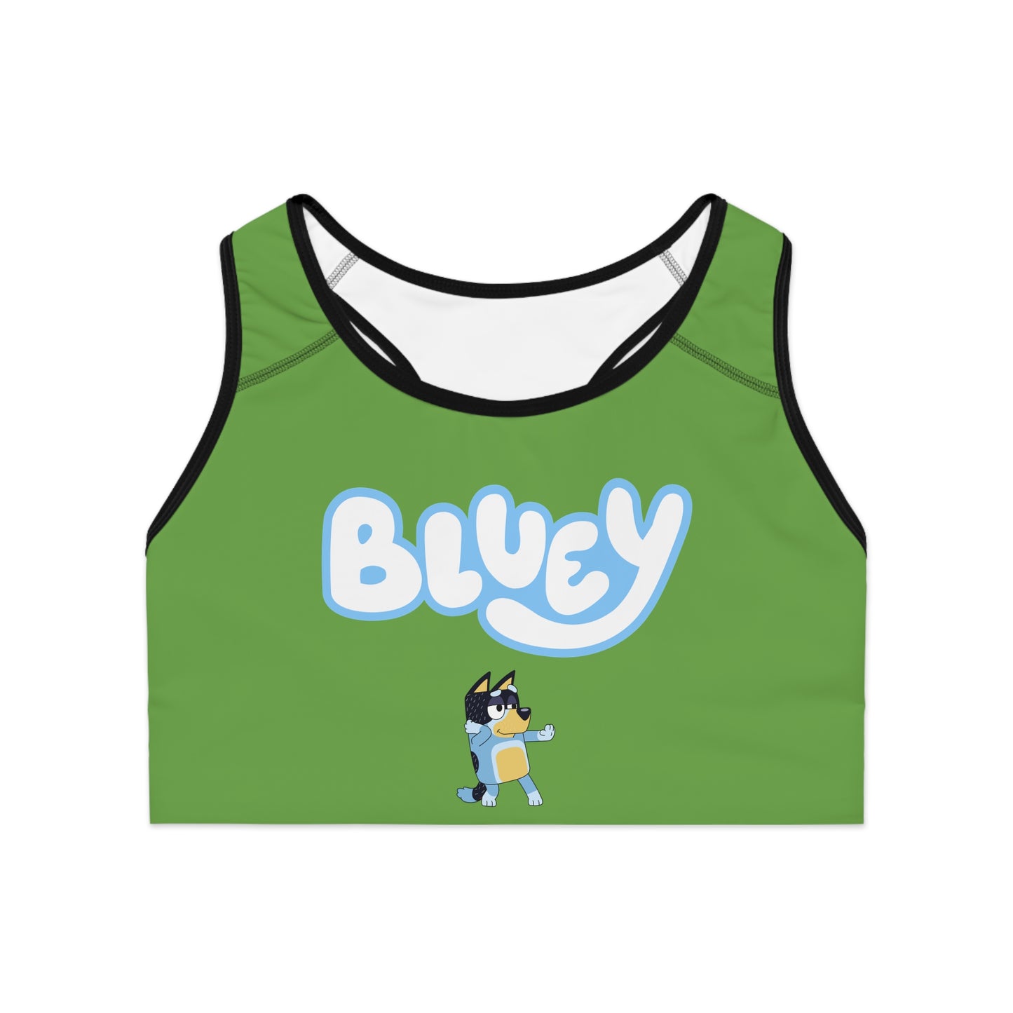 Princess Grace Bluey Sports Bra for Fun Activewear for Playtime and Sports