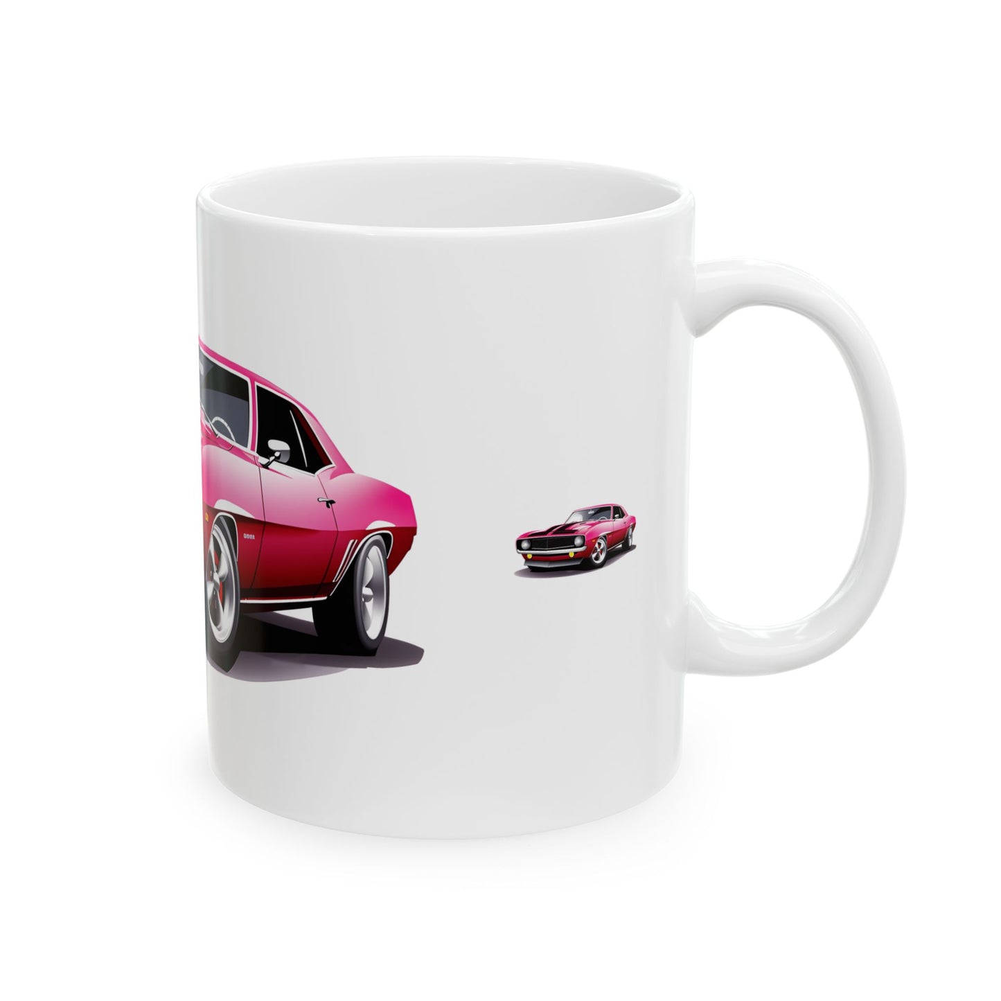 Princess Grace Retro Car Ceramic Mug Perfect Gift for Car Lovers