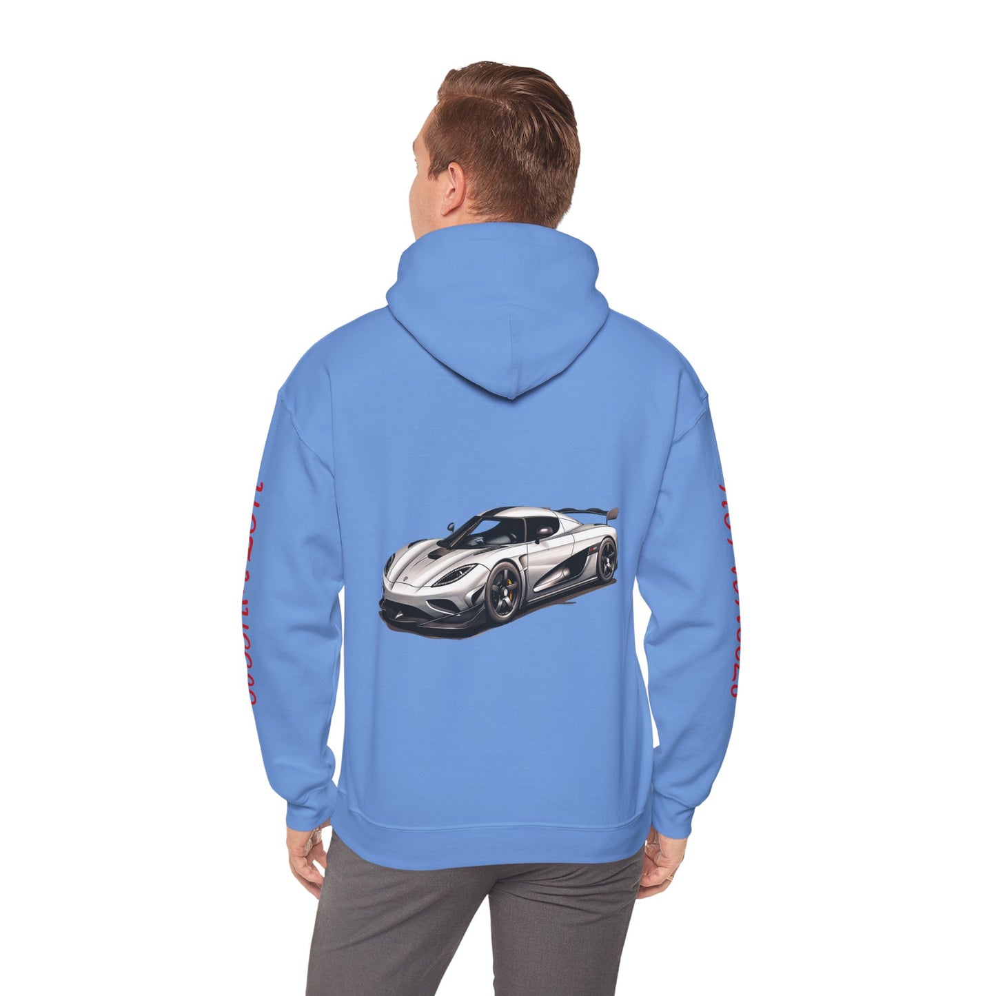 Princess Grace Hot Wheels Car Sweatshirt Unisex Heavy Blend Hoodie for Automotive Enthusiasts