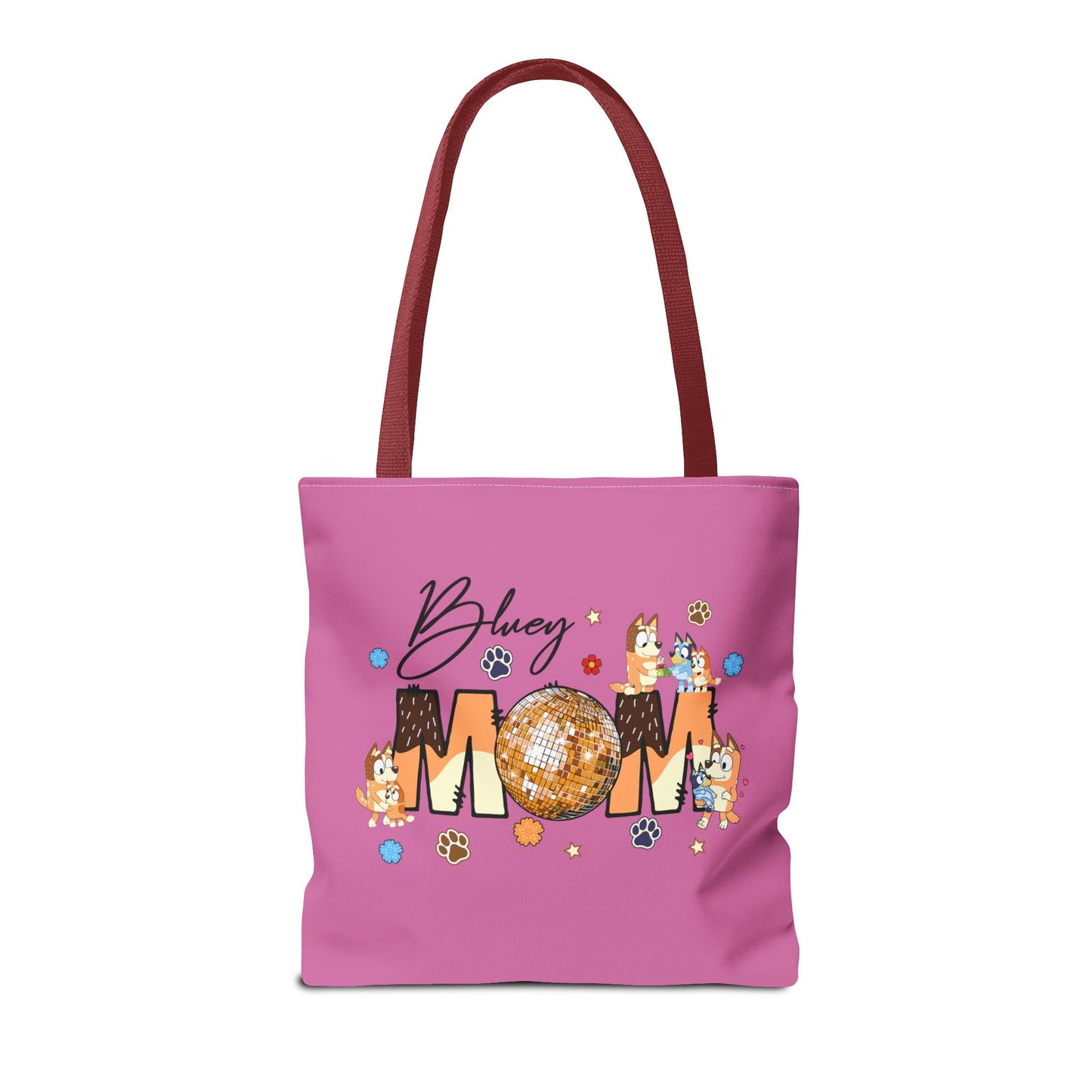 Princess Grace Bluey Mom Tote Bag ideal Gift for Dog Lovers
