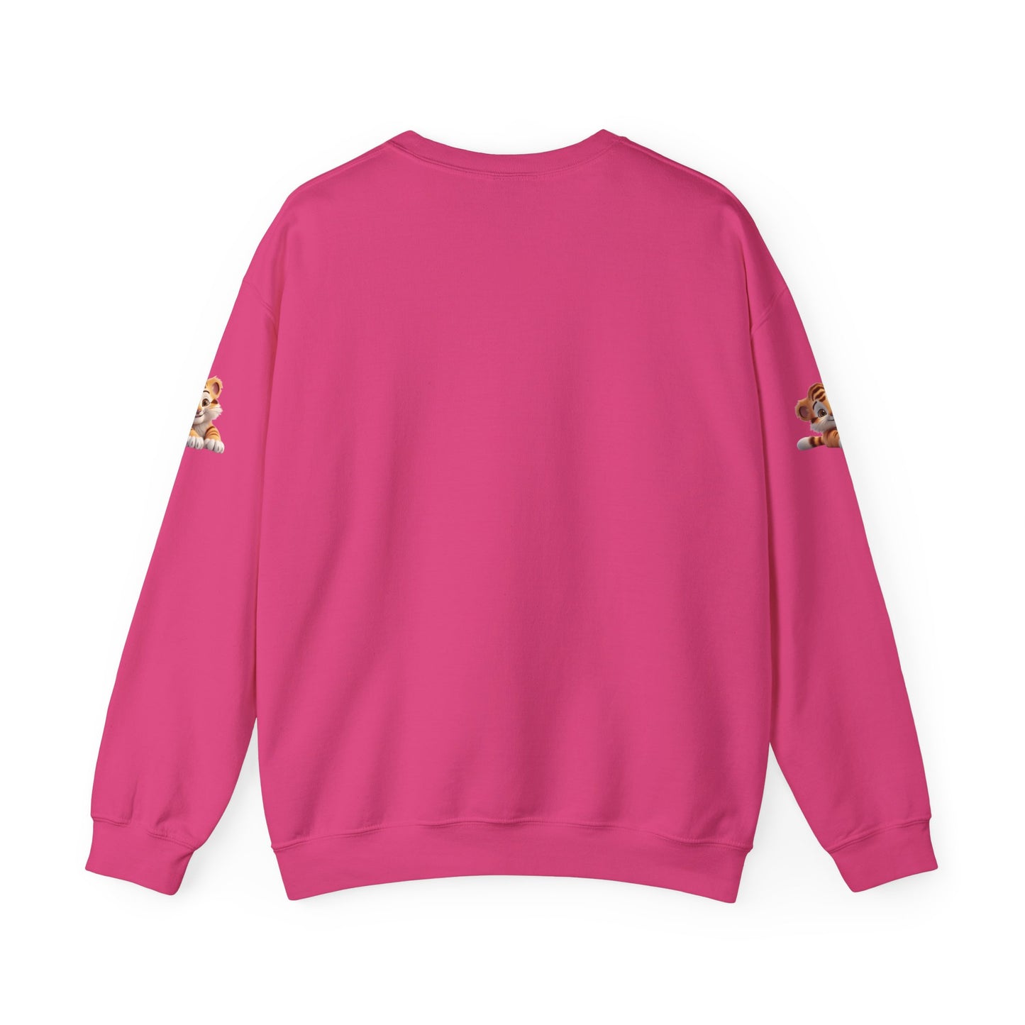Princess Grace Cute Tiger Unisex Heavy Blen Crewneck Sweatshirt