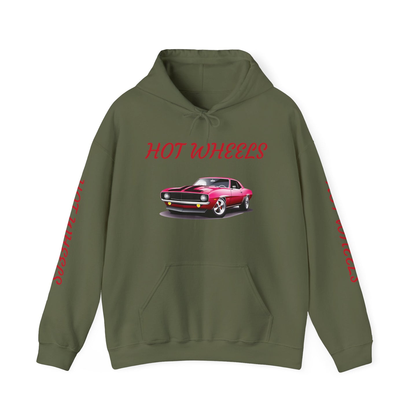 Princess Grace Retro Hot Wheels Hoodie for Car Enthusiasts