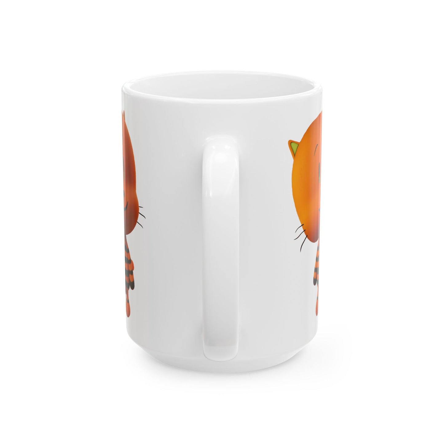 Princess Grace Cute Cartoon Cat Ceramic Mug 11oz & 15oz Perfect Gift for Cat Lovers