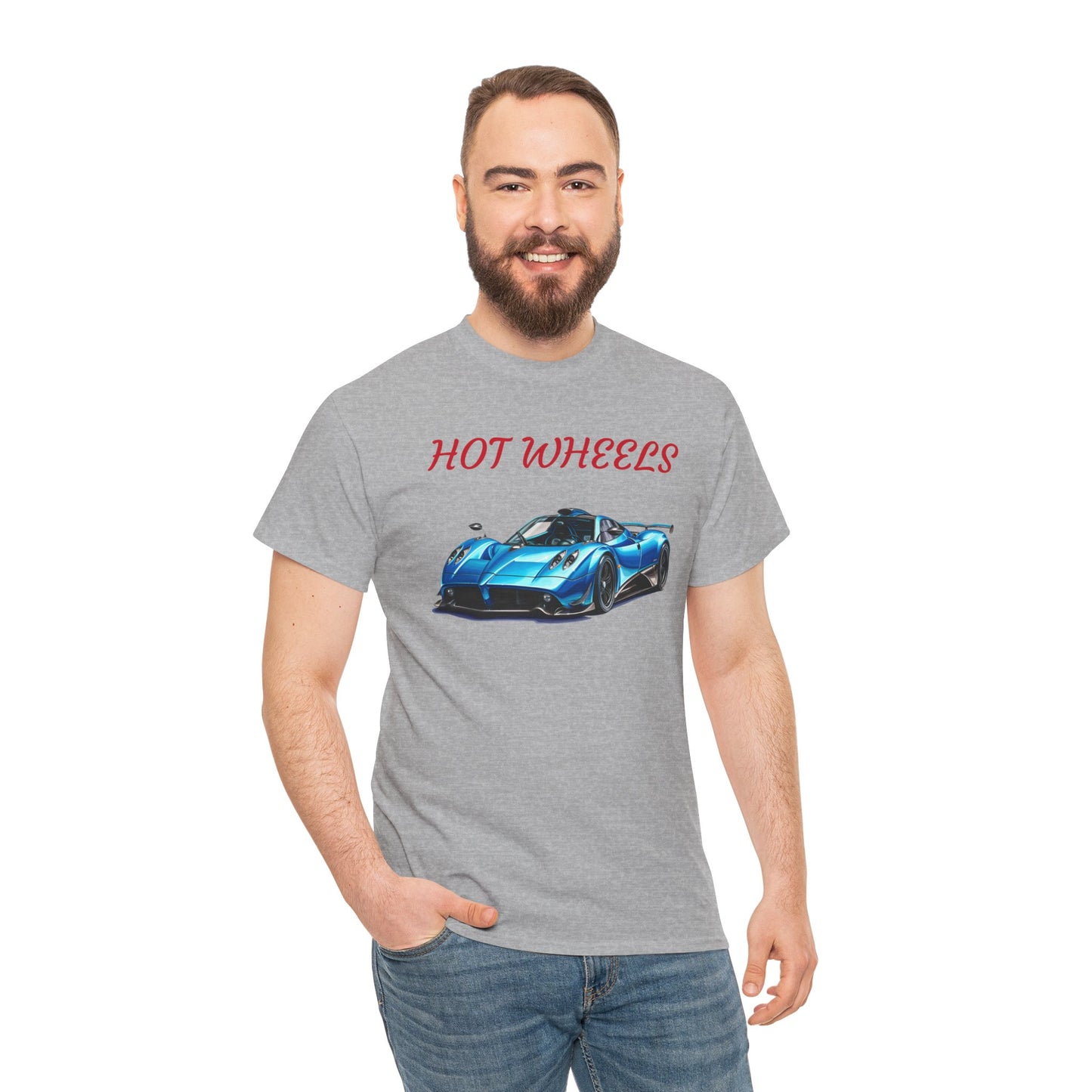 Princess Grace Hot Wheels Unisex Heavy Cotton Tee Perfect for Car Enthusiasts