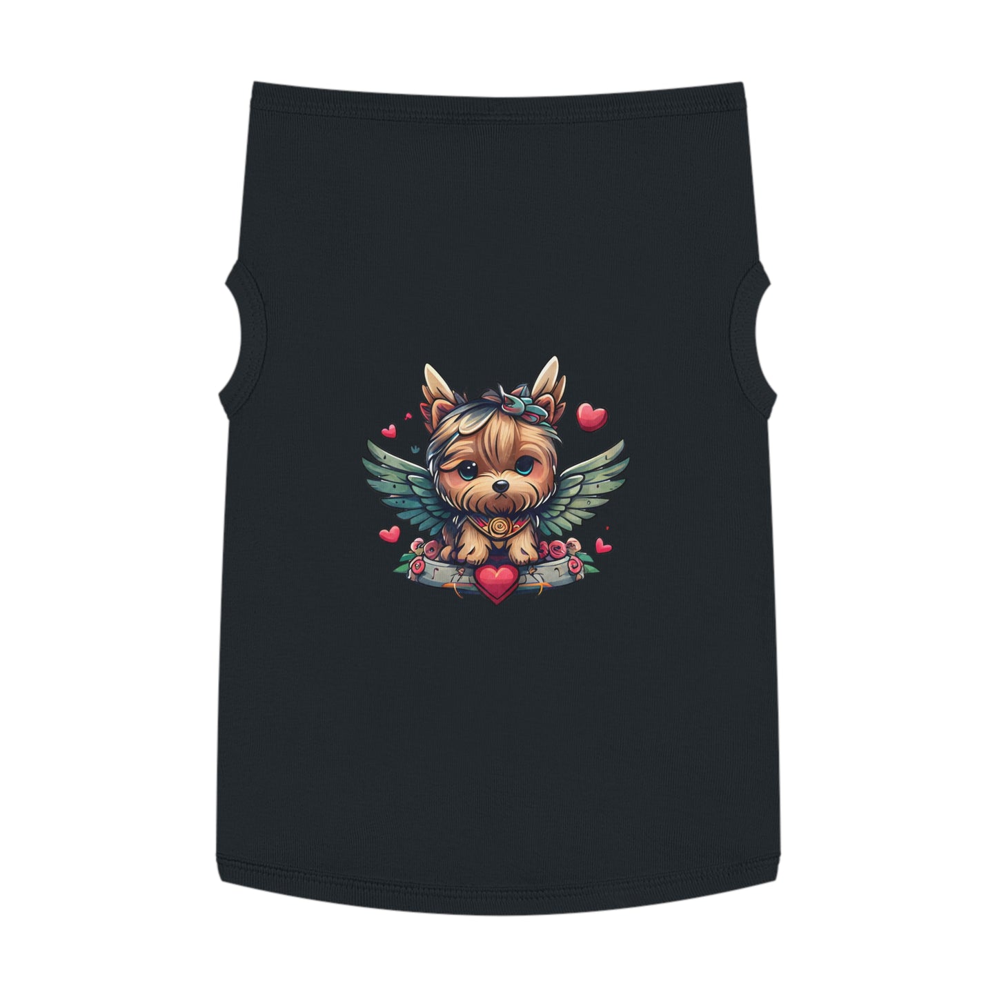 Princess Grace CUTE Yorkie Angel Pet Tank Top Stylish Dog Apparel for Pet Lovers