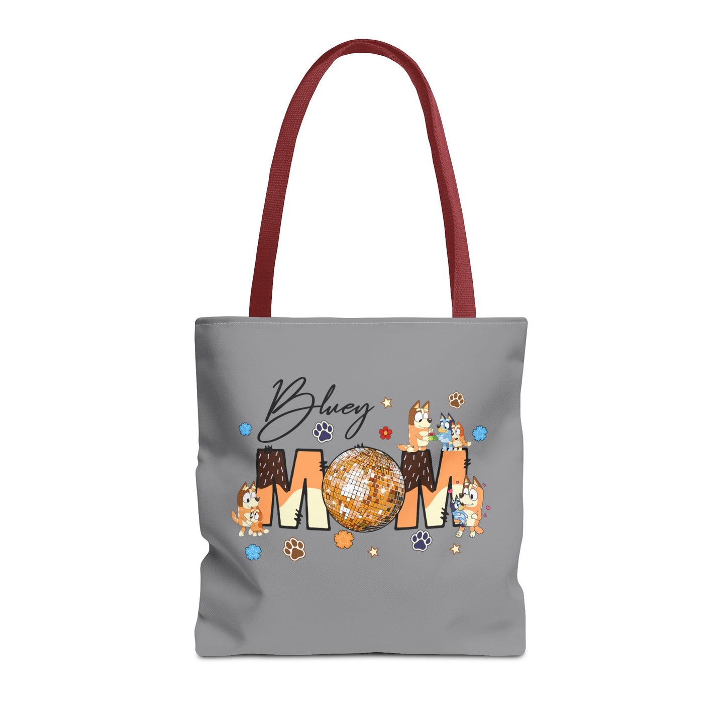 Princess Grace Bluey Mom Tote Bag Stylish Pet Lover Gift with Fun Design