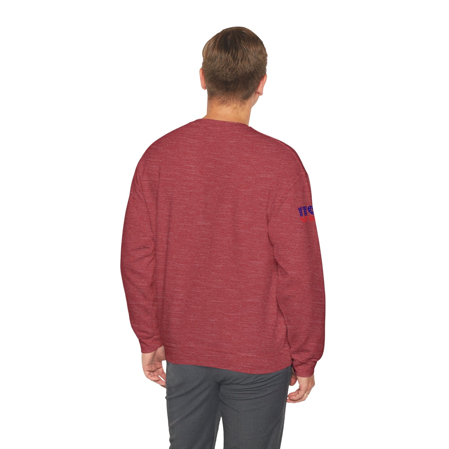 Princess Grace Patriotic USA Unisex Crewneck Sweatshirt Perfect for Independence Day Casual Wear