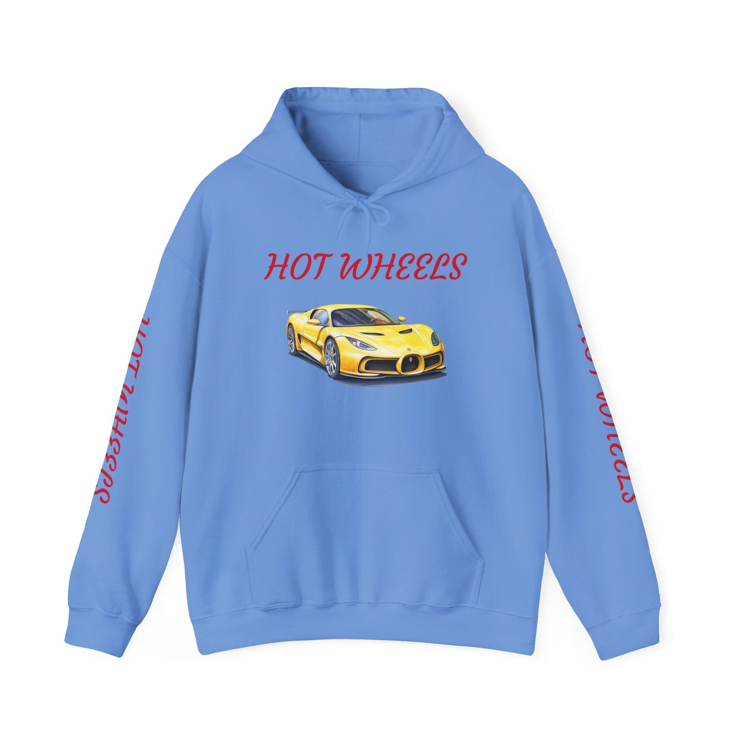 Princess Grace Hot Wheels Unisex Hooded Sweatshirt Racing Style for Car Enthusiasts