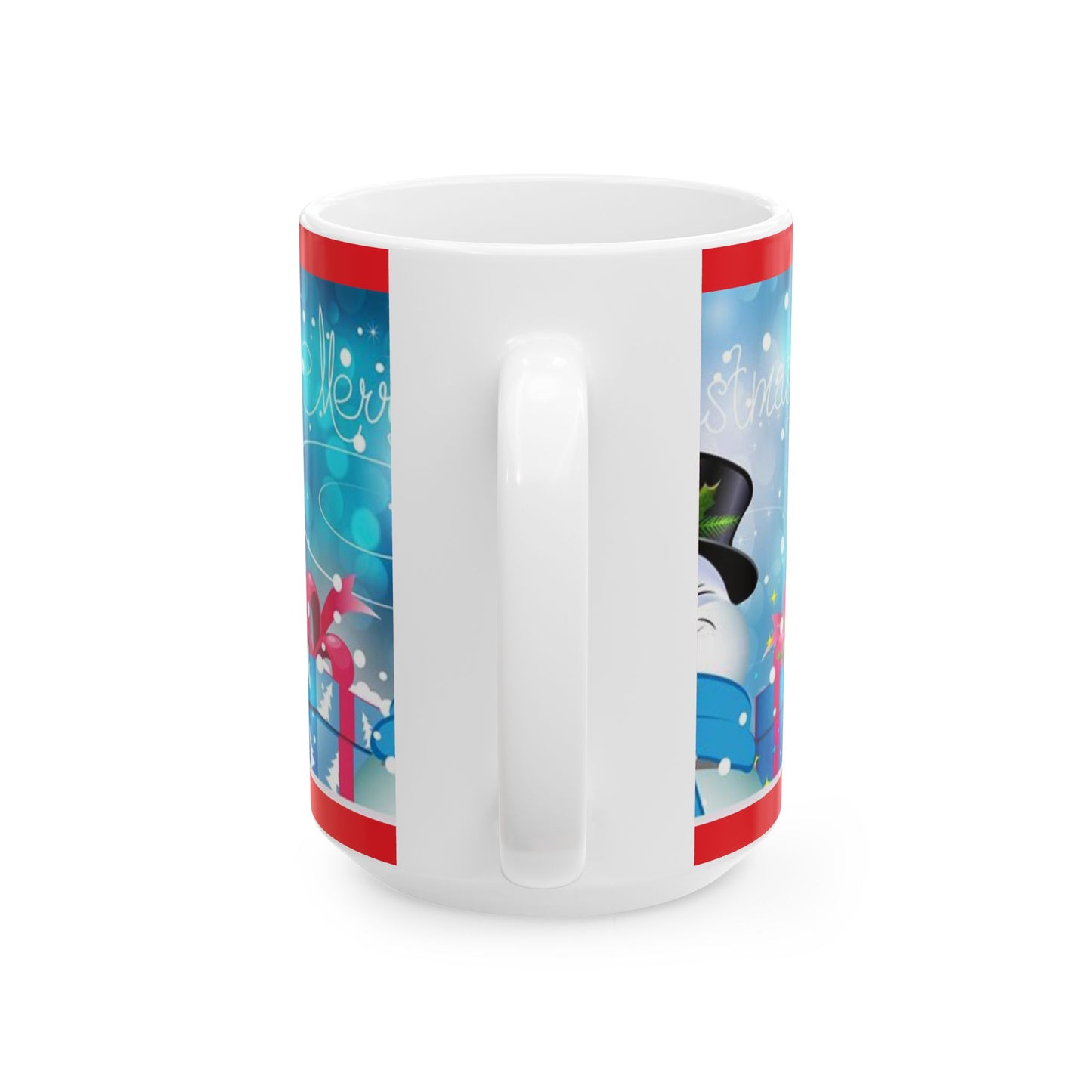 Princess Grace Festive Christmas Snowman Ceramic Mug 11oz & 15oz