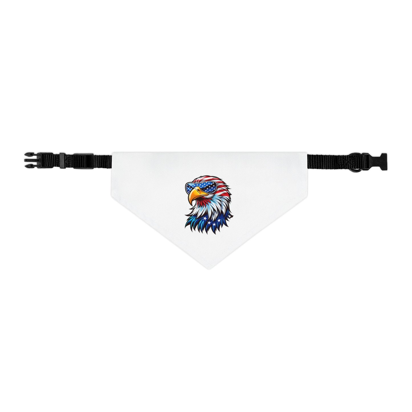 Princess Grace Patriotic Eagle Pet Bandana Collar for Dogs Perfect for Independence Day Celebrations