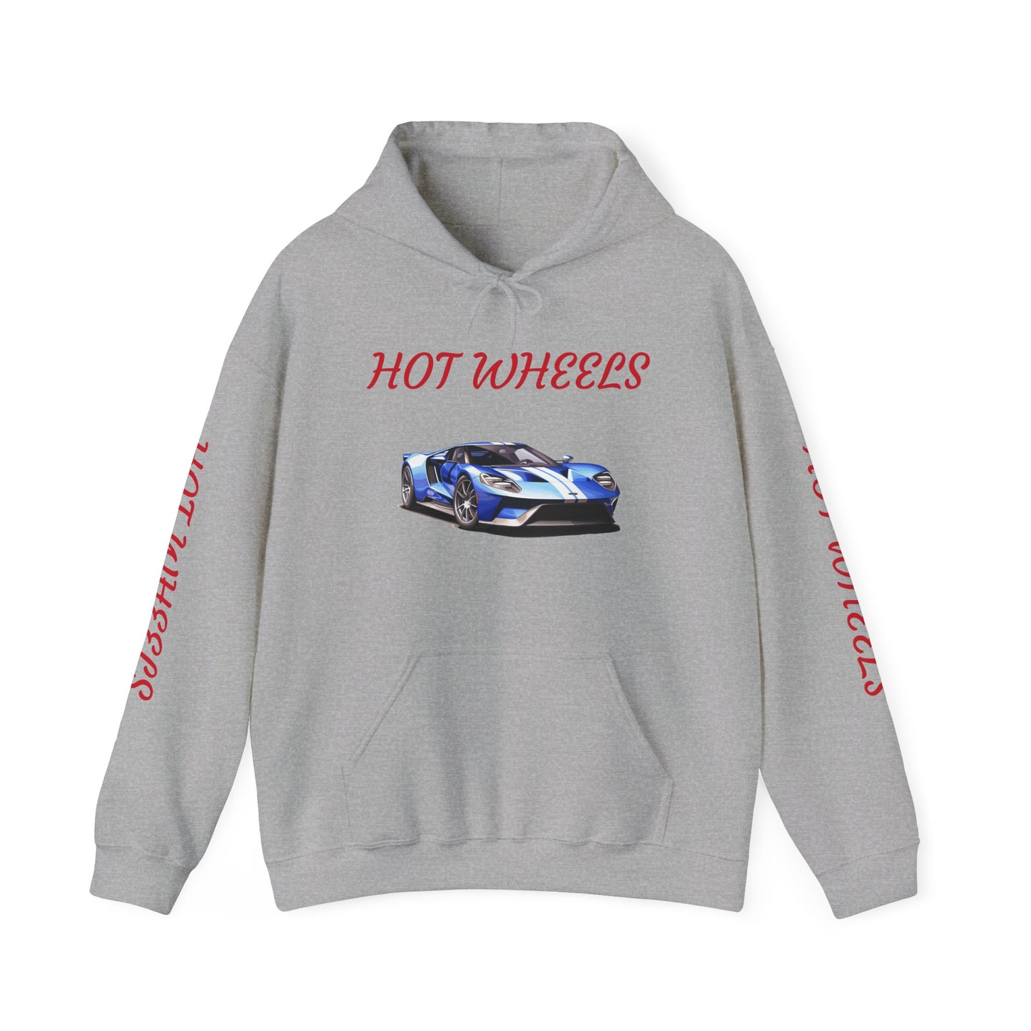 Princess Grace Hot Wheels Unisex Heavy Blend Hoodie Sporty Car Design for Car Enthusiasts