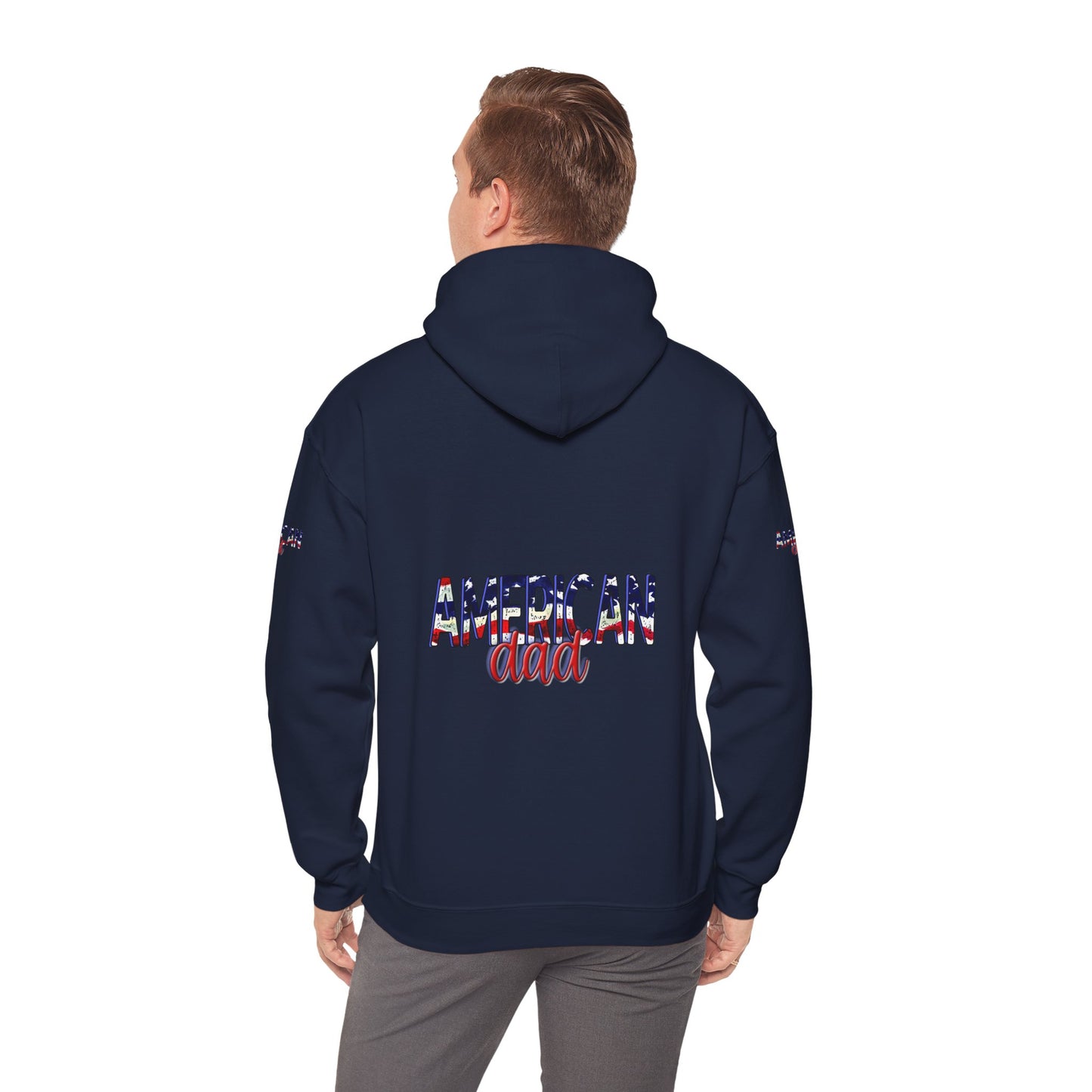 Princess Grace Patriotic American Dad Hooded Sweatshirt