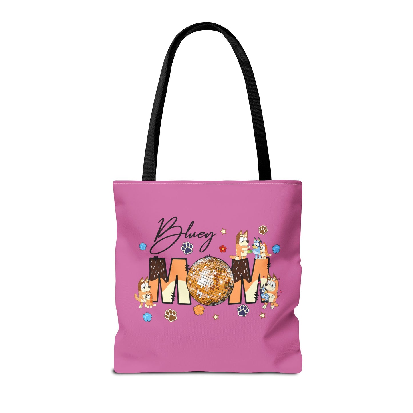 Princess Grace Bluey Mom Tote Bag ideal Gift for Dog Lovers