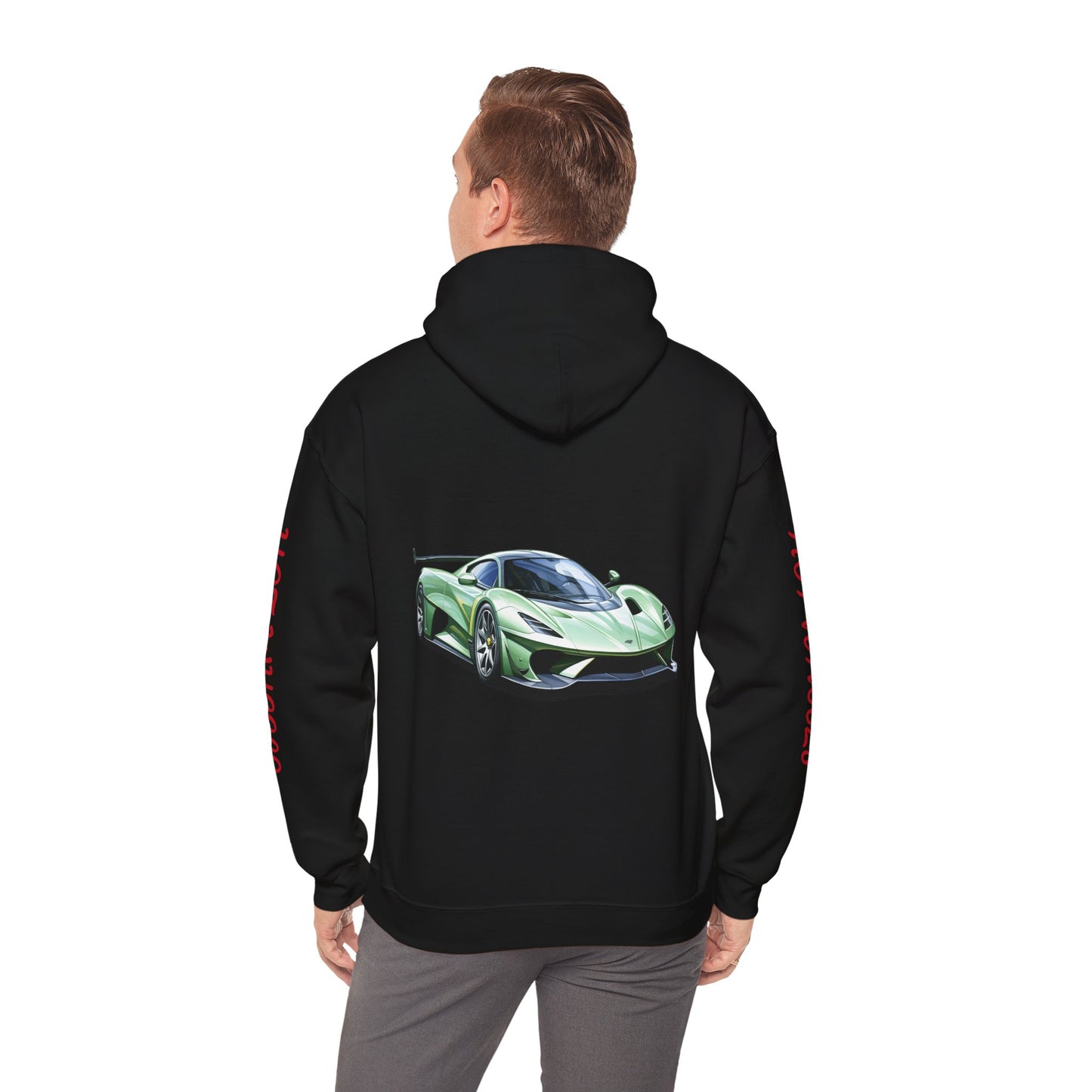 Princess Grace Hot Wheels Unisex Hooded Sweatshirt Sports Car Lovers Collection