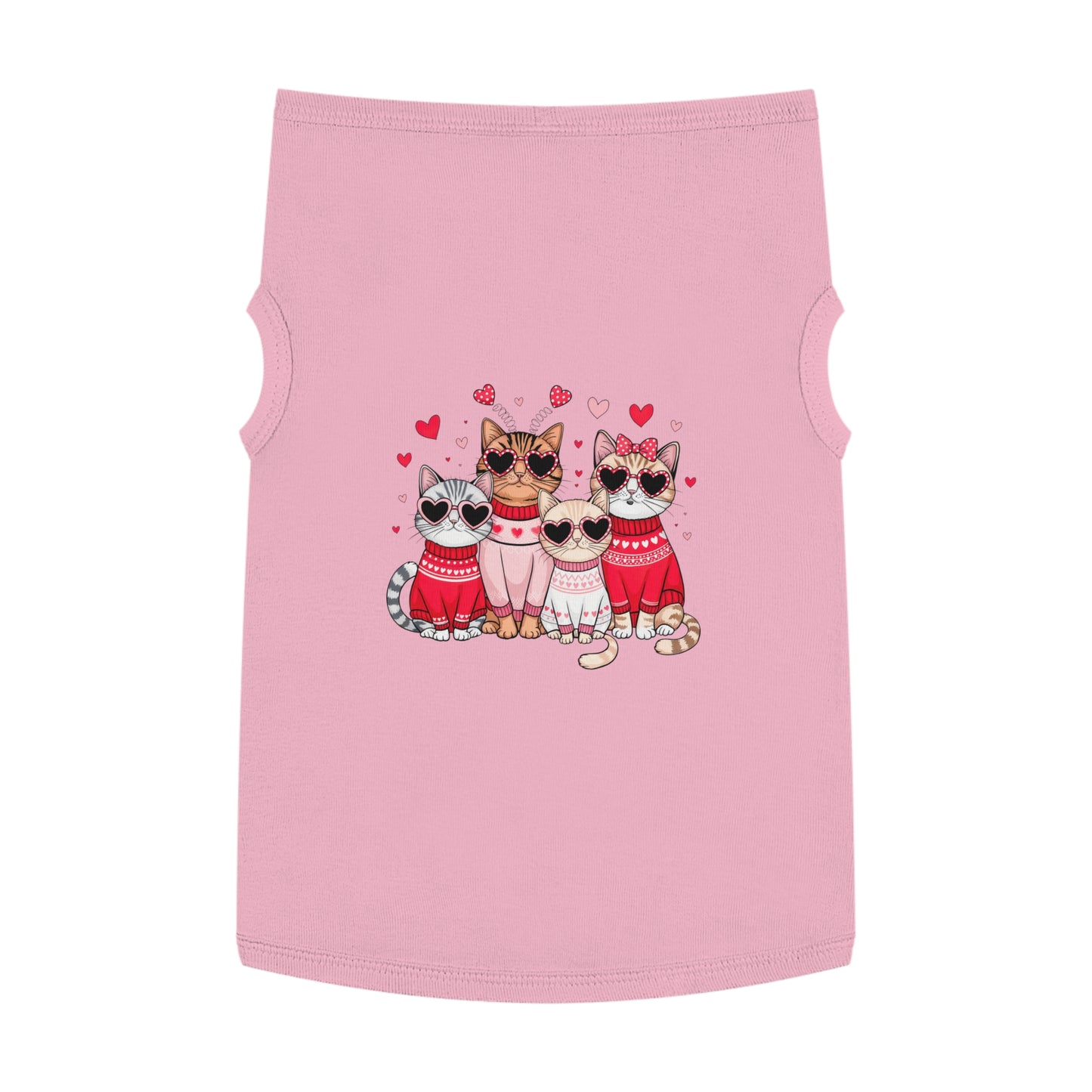 Princess Grace CUTE Adorable Cat Lovers Pet Tank Top Cute Heart Design for Stylish Pets