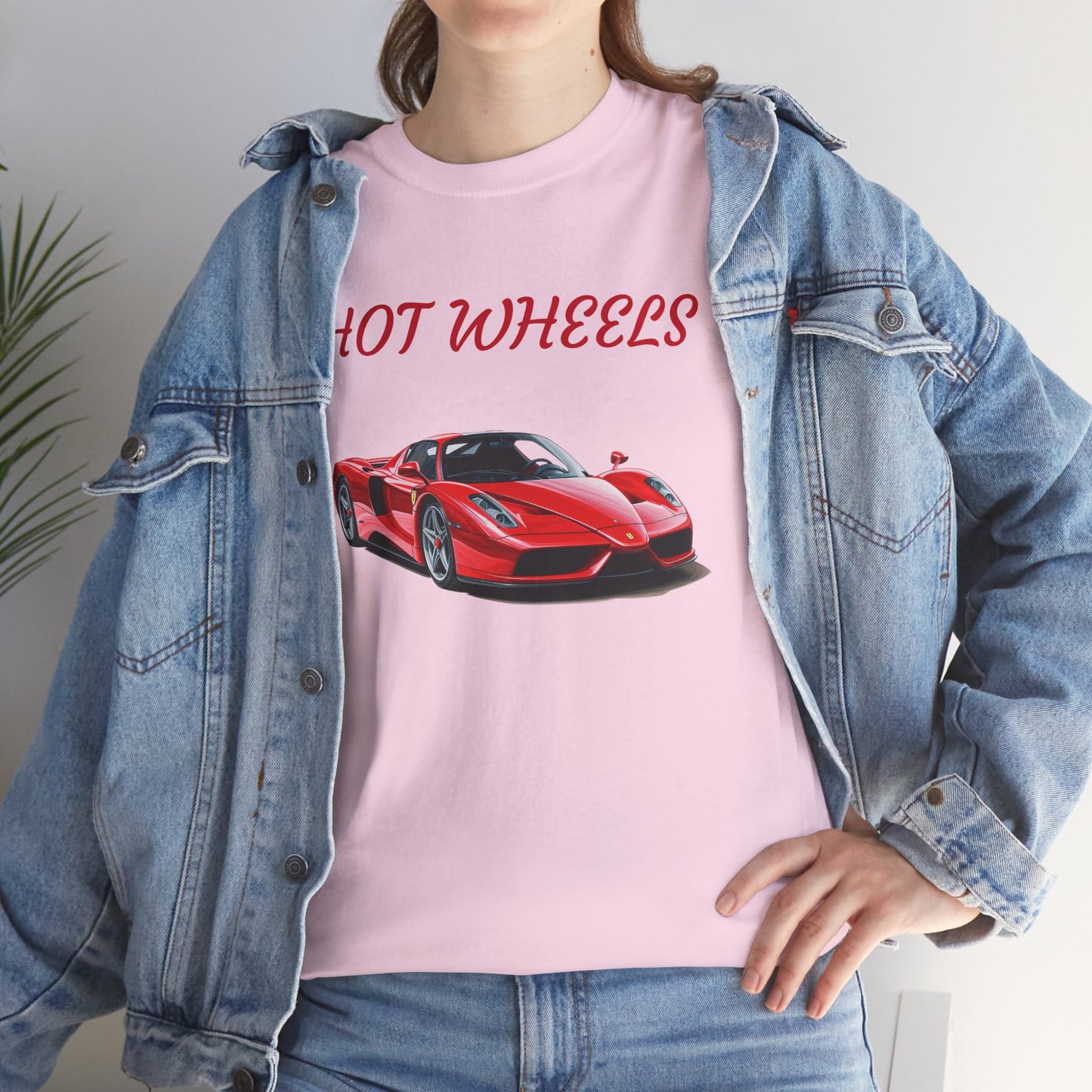 Princess Grace Hot Wheels Unisex Heavy Cotton Tee Perfect for Car Enthusiasts
