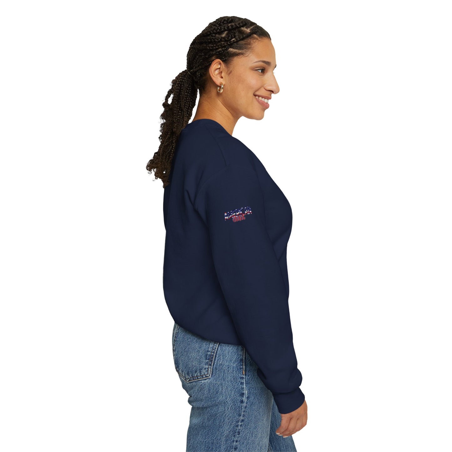 Princess Grace American Dad Unisex Crewneck Sweatshirt Patriotic Gift for Father's Day