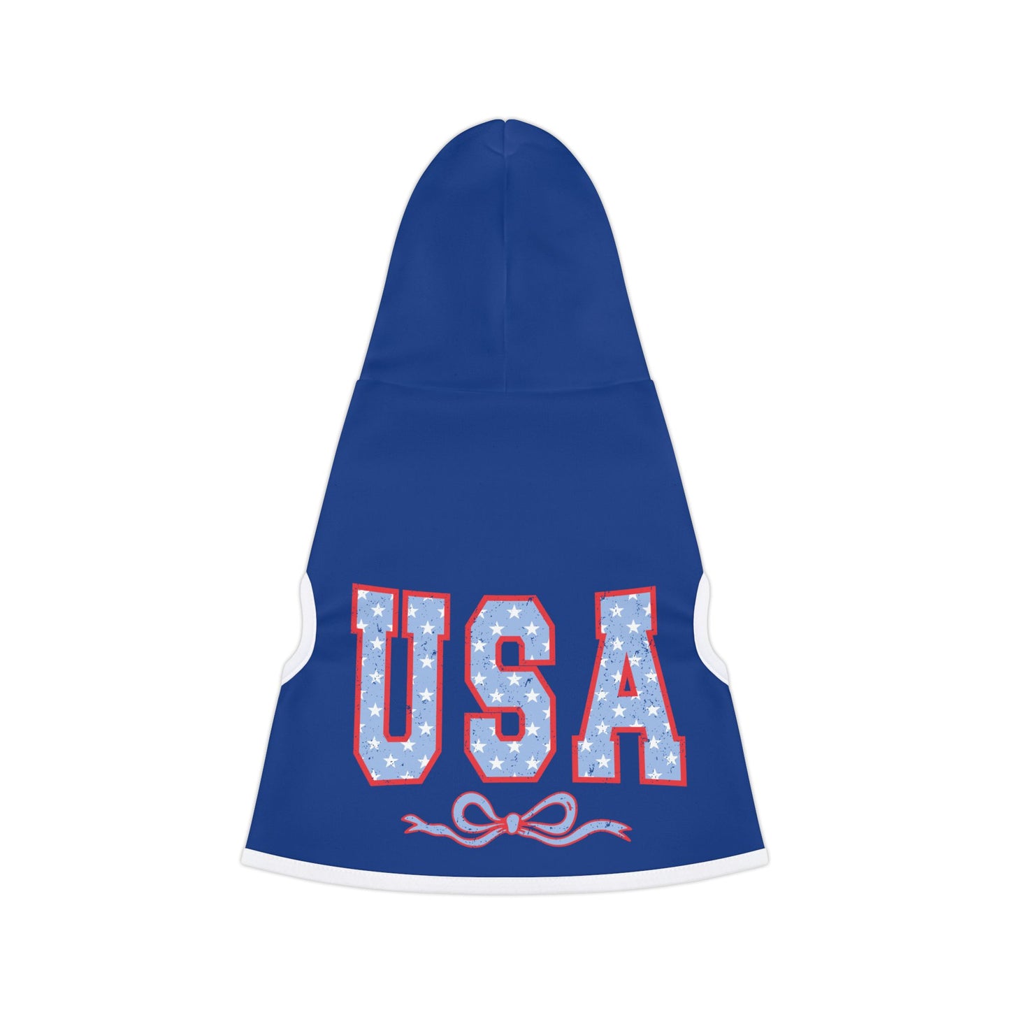 Princess Grace USA Themed Pet Hoodie Perfect for Celebrations and Patriotic Occasions