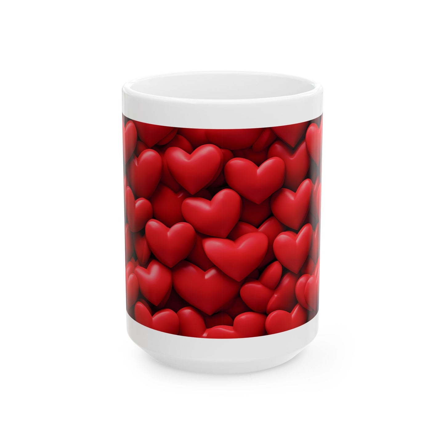 Princess Grace Heartfelt Love Ceramic Mug Perfect for Valentine's Day & Romantic Gifts