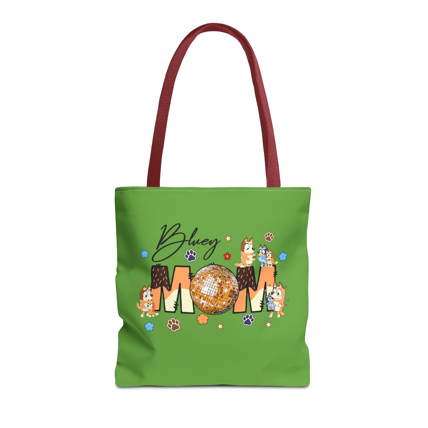 Princess Grace Bluey Mom Tote Bag Fun and Stylish for Dog Lovers