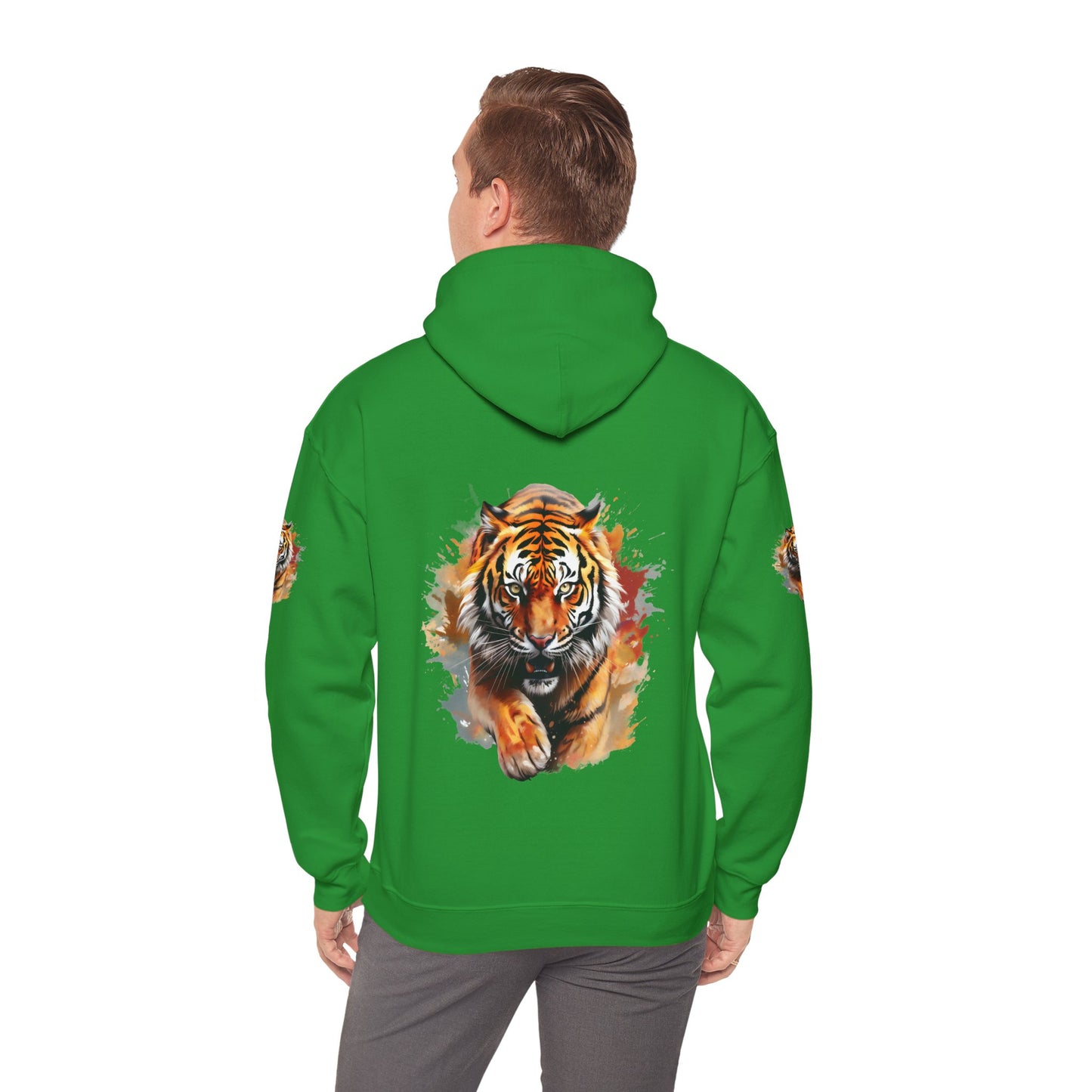 Princess Grace Fierce Tiger Graphic Unisex Heavy Blend Hoodie