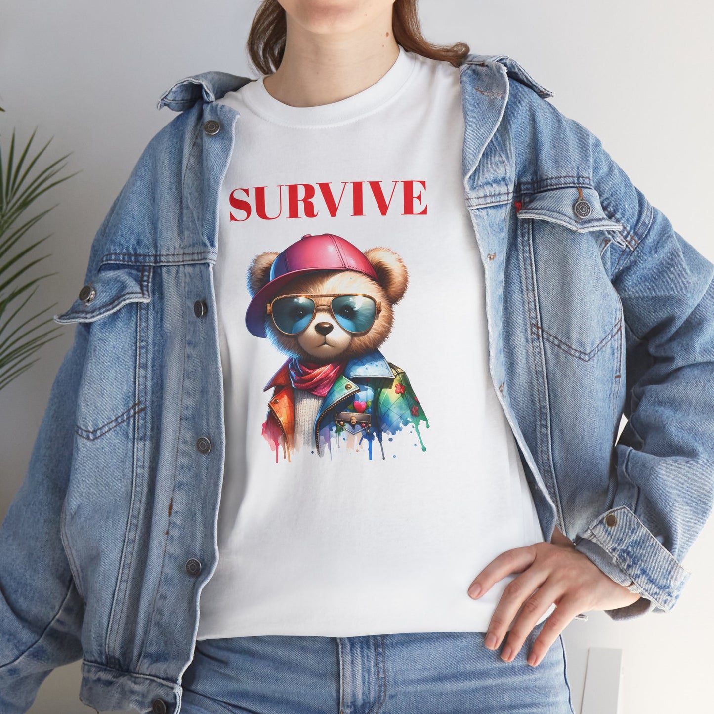 Princess Grace SURVIVE Unisex Heavy Cotton Tee