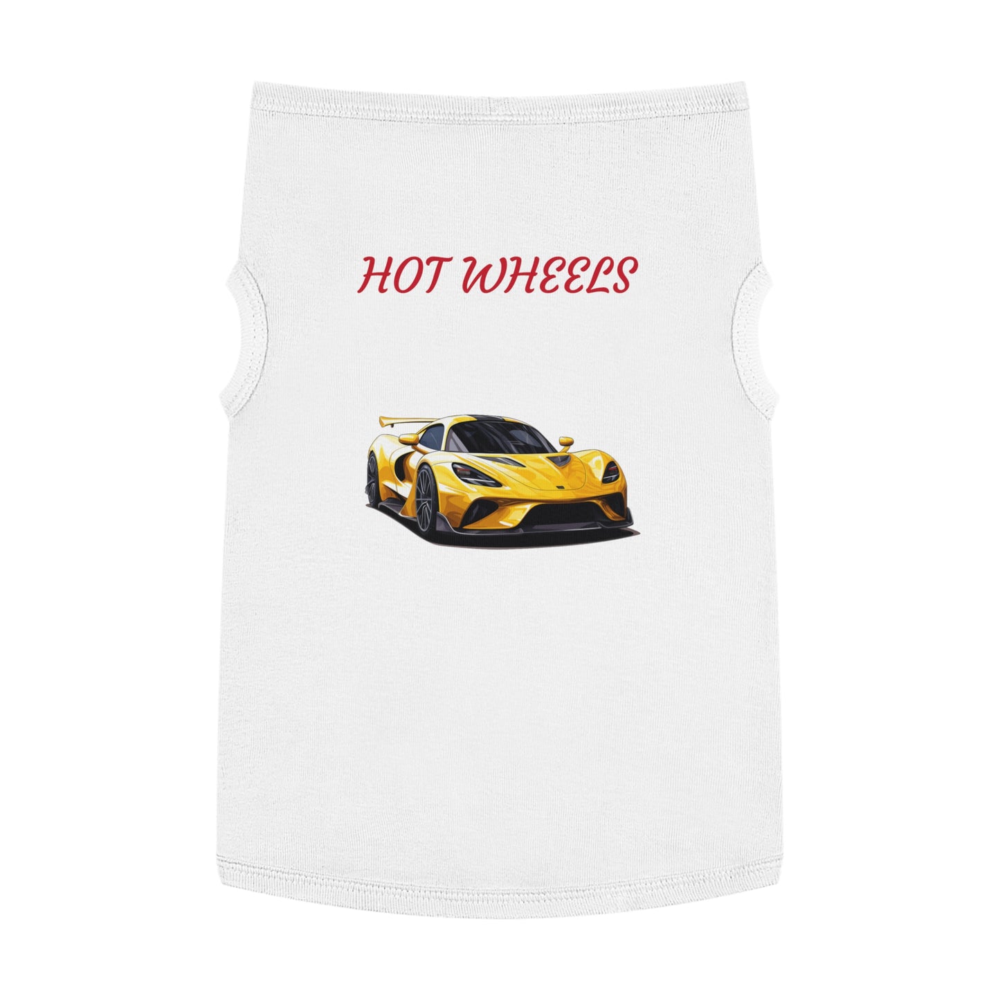 Princess Grace Hot Wheels Pet Tank Top Stylish Automotive Dog Shirt for Car Lovers