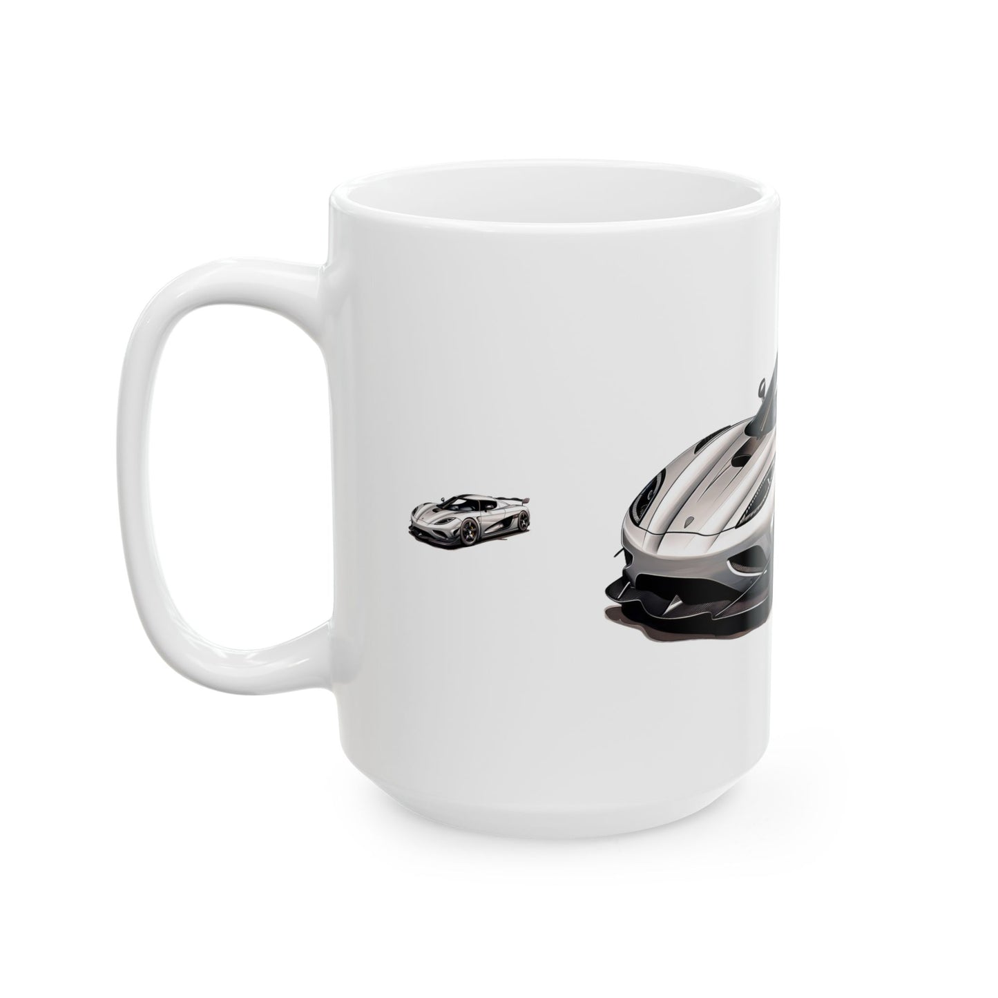 Princess Grace Sports Car Ceramic Mug Auto Enthusiast Gift 11oz & 15oz Options