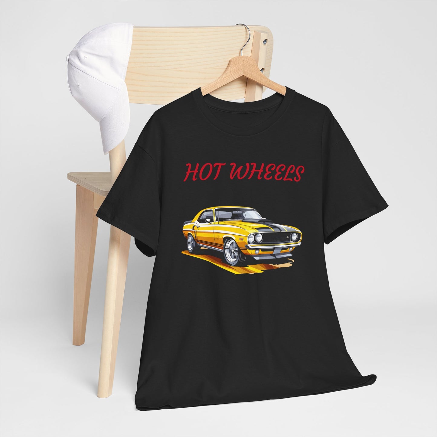 Princess Grace Vintage Hot Wheels Unisex Heavy Cotton Tee Classic Car Design