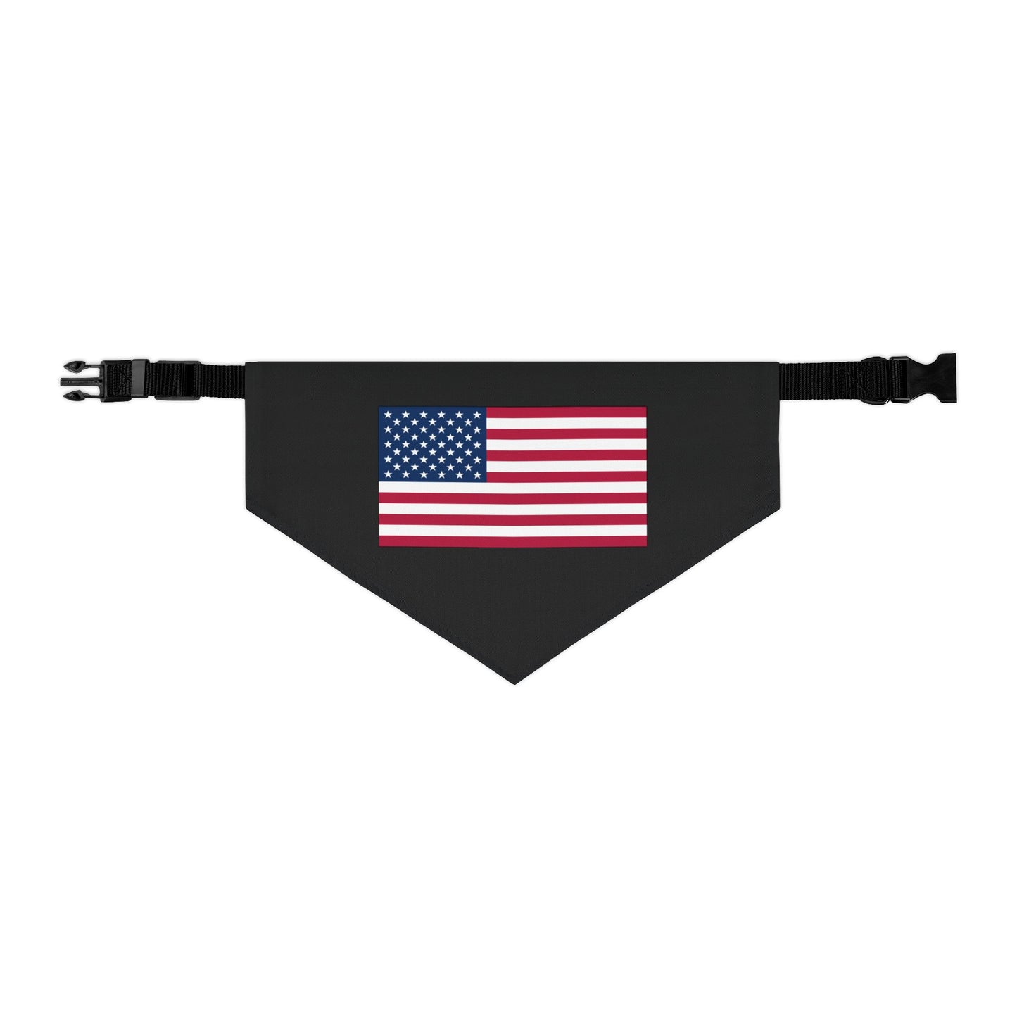 Princess Grace USA Flag Pet Bandana Collar Perfect for Patriotic Celebrations and Everyday Style