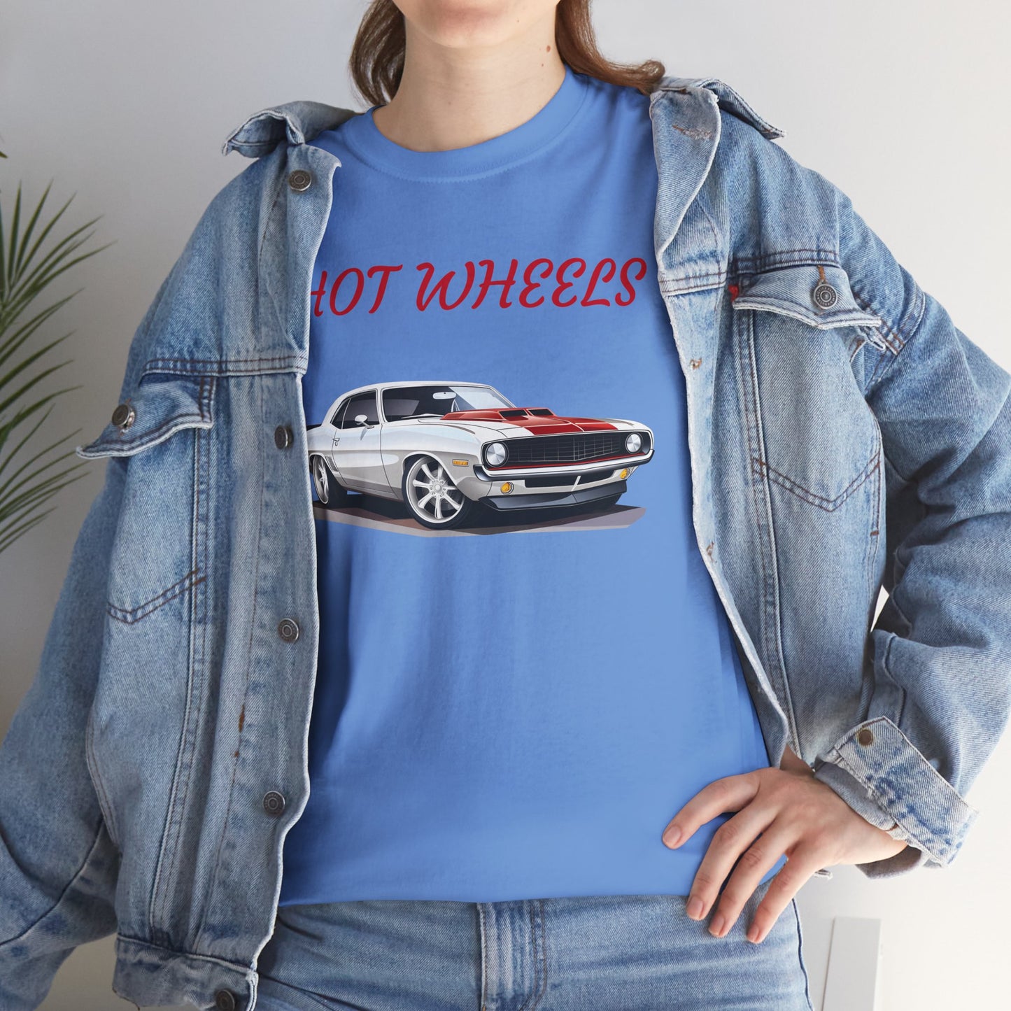Princess Grace Hot Wheels Unisex Heavy Cotton Tee Classic Car Enthusiast Shirt