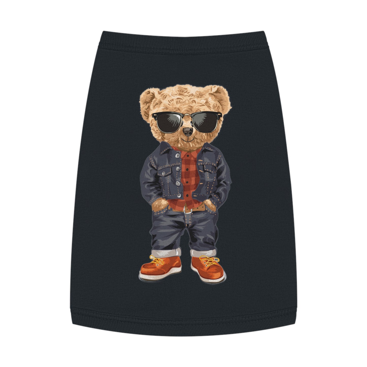 Princess Grace CUTE Cool Bear Pet Tank Top Trendy Dog Apparel for Stylish Pets