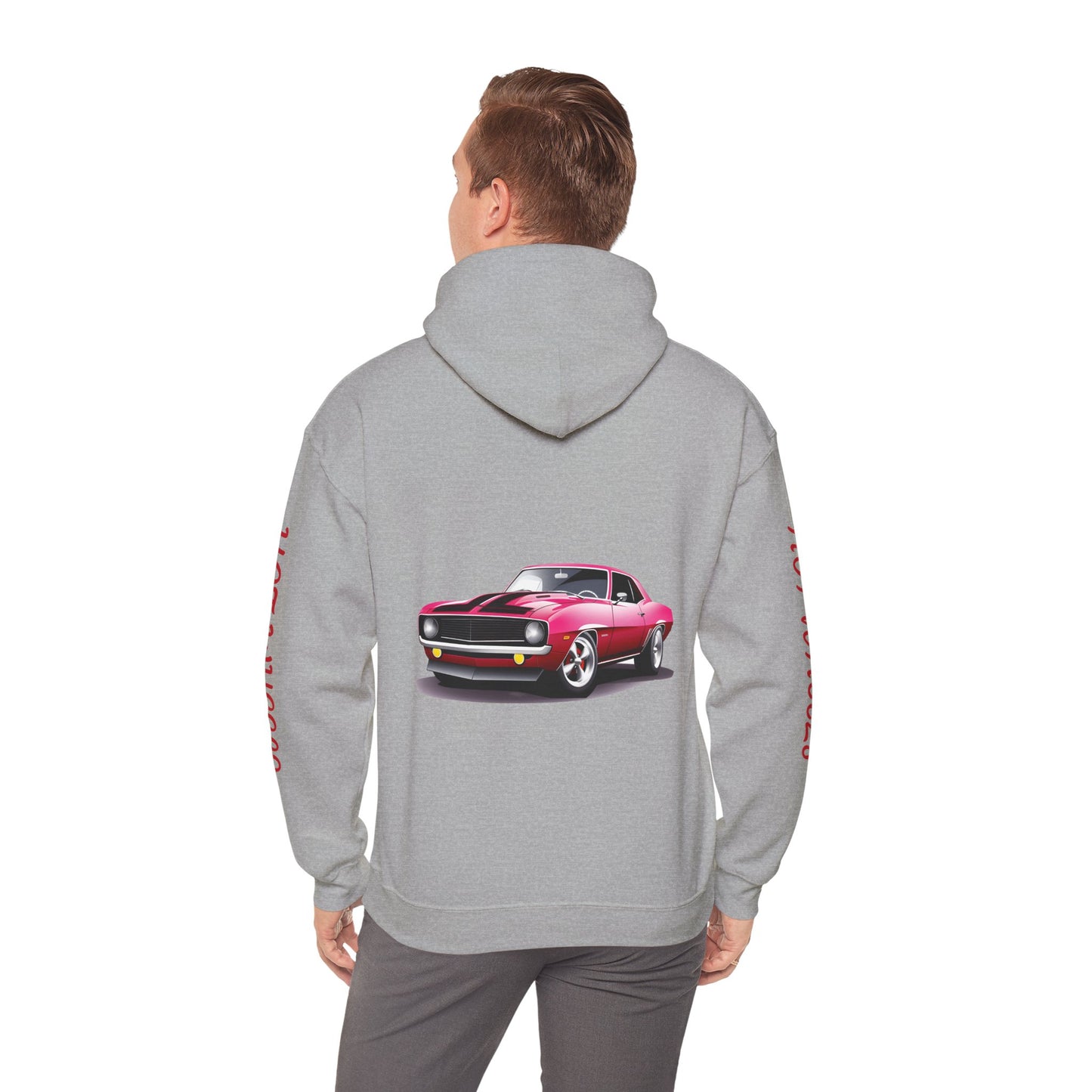 Princess Grace Retro Hot Wheels Hoodie for Car Enthusiasts