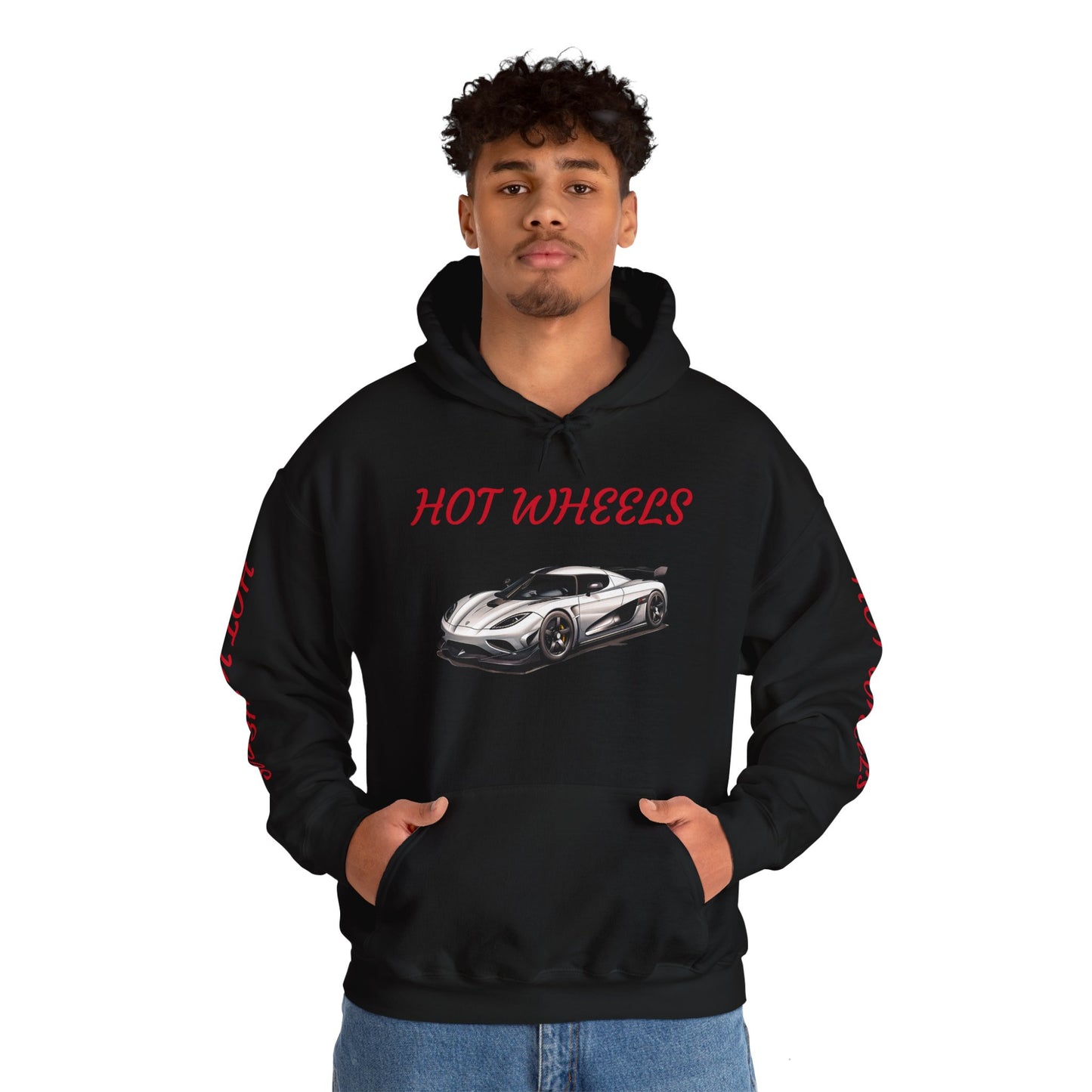 Princess Grace Hot Wheels Car Sweatshirt Unisex Heavy Blend Hoodie for Automotive Enthusiasts
