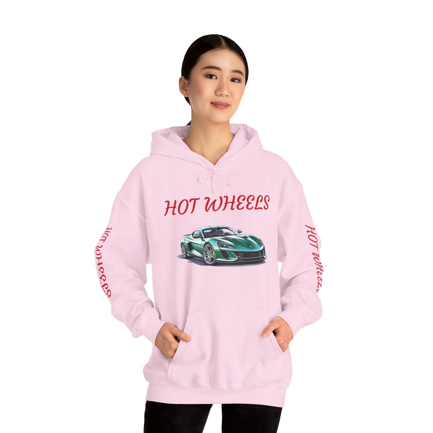 Princess Grace Hot Wheels Automotive Hoodie for Car Enthusiasts Unisex Heavy Blend Sweatshirt