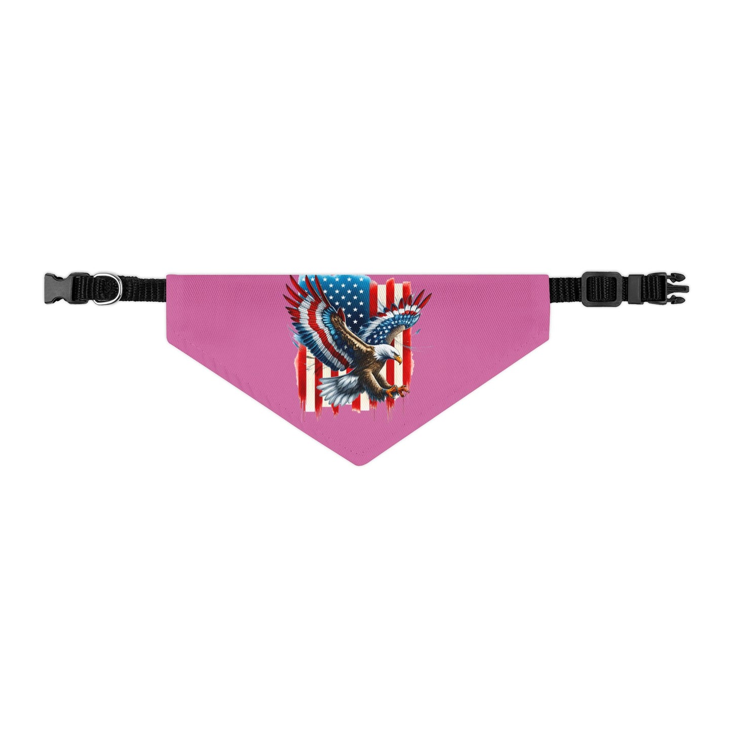Princess Grace Patriotic Pet Bandana Collar American Eagle Design for Dogs