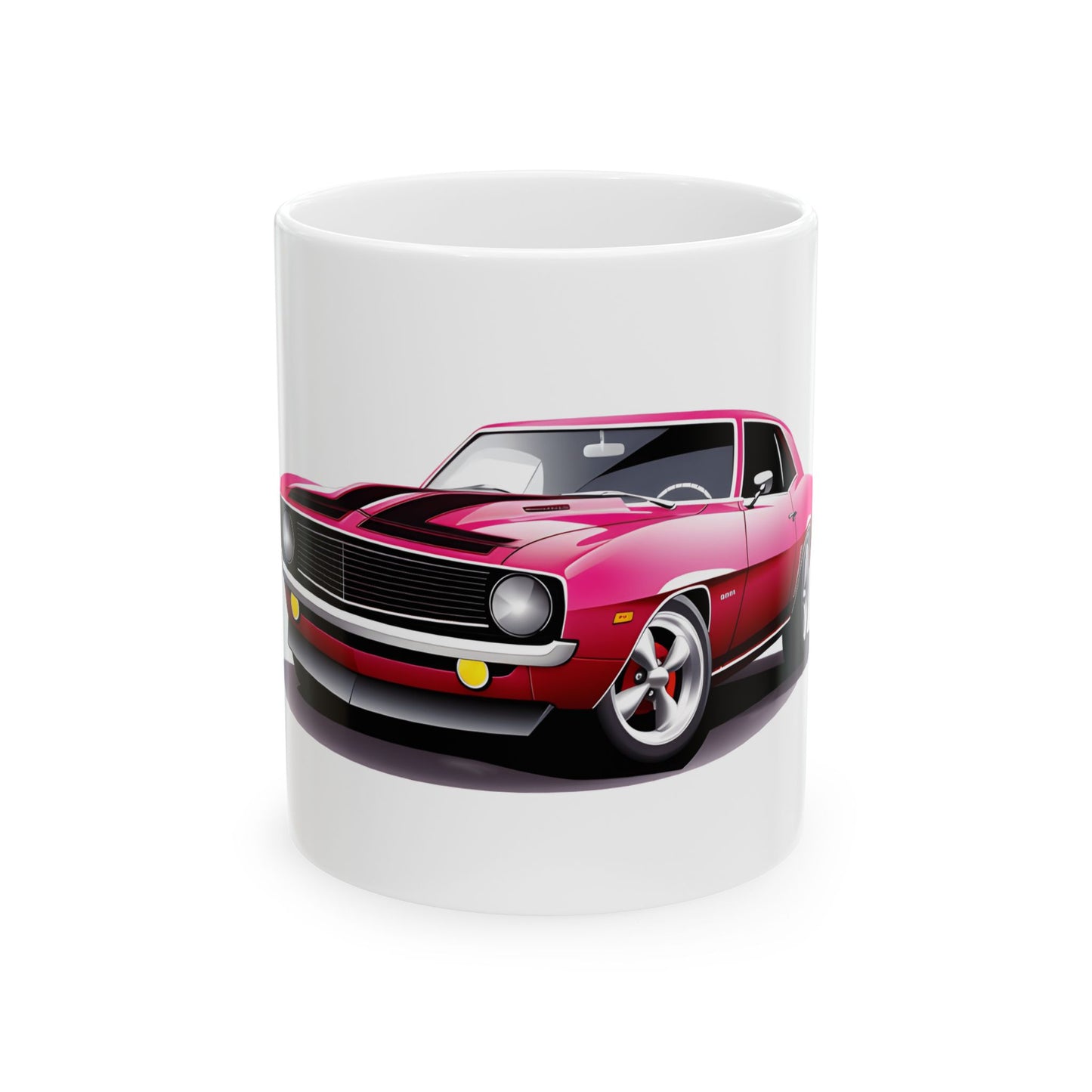 Princess Grace Retro Car Ceramic Mug Perfect Gift for Car Lovers