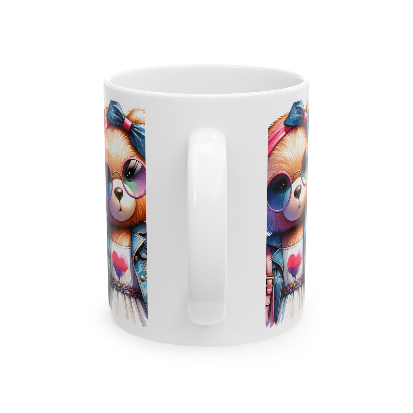 Princess Grace Cute Bear Themed Ceramic Mug 11oz & 15oz