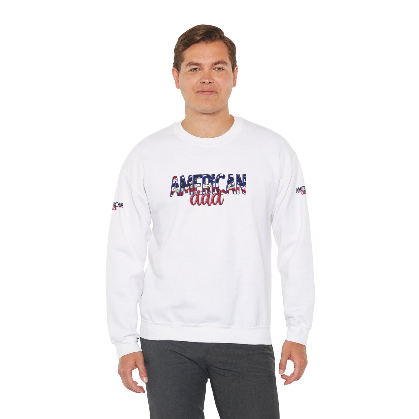 Princess Grace American Dad Unisex Crewneck Sweatshirt Patriotic Gift for Father's Day