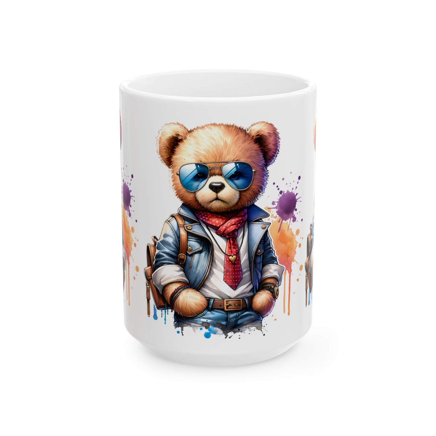 Princess Grace Cool Teddy Bear Ceramic Mug