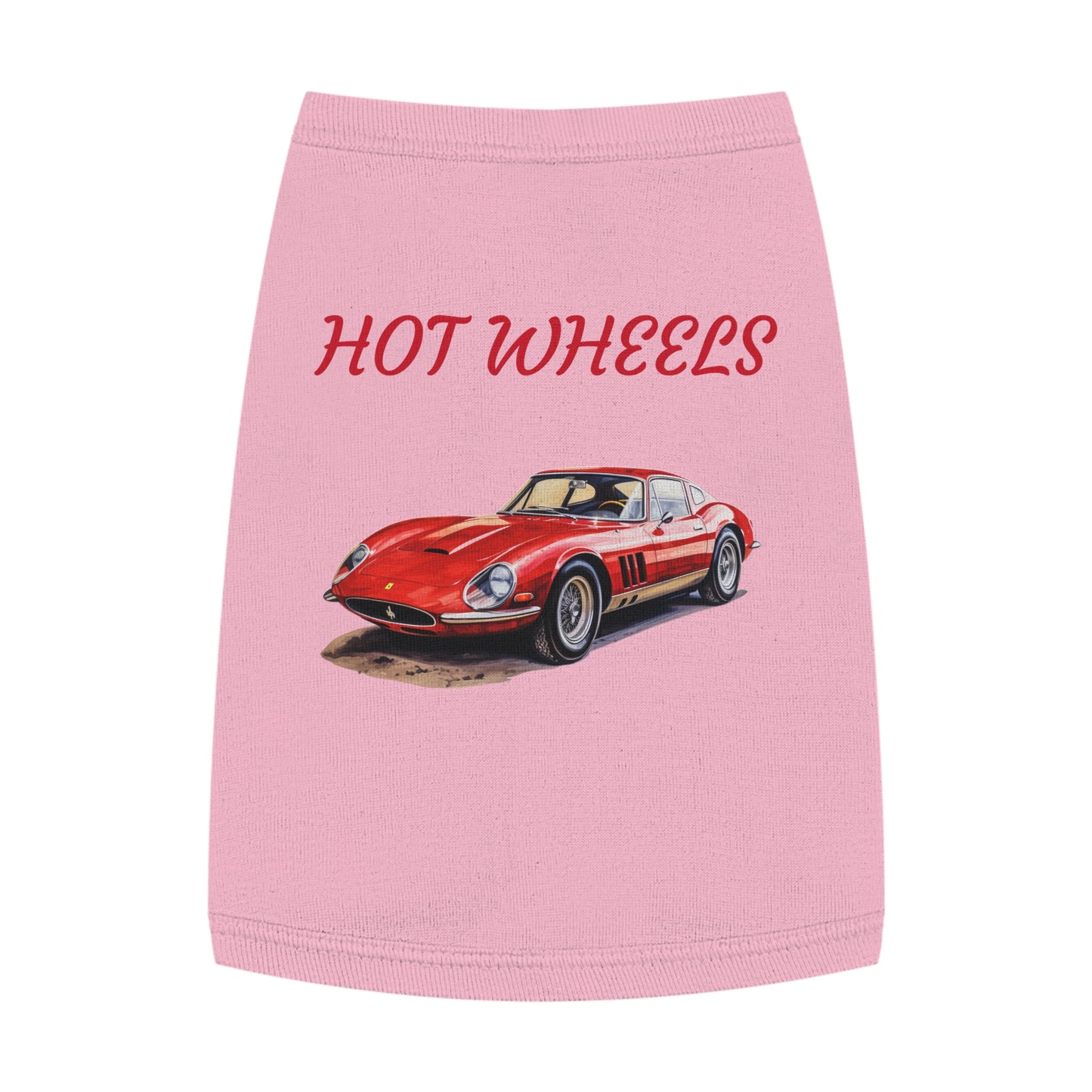Princess Grace Hot Wheels Stylish Pet Tank Top Design for Trendy Furry Friends