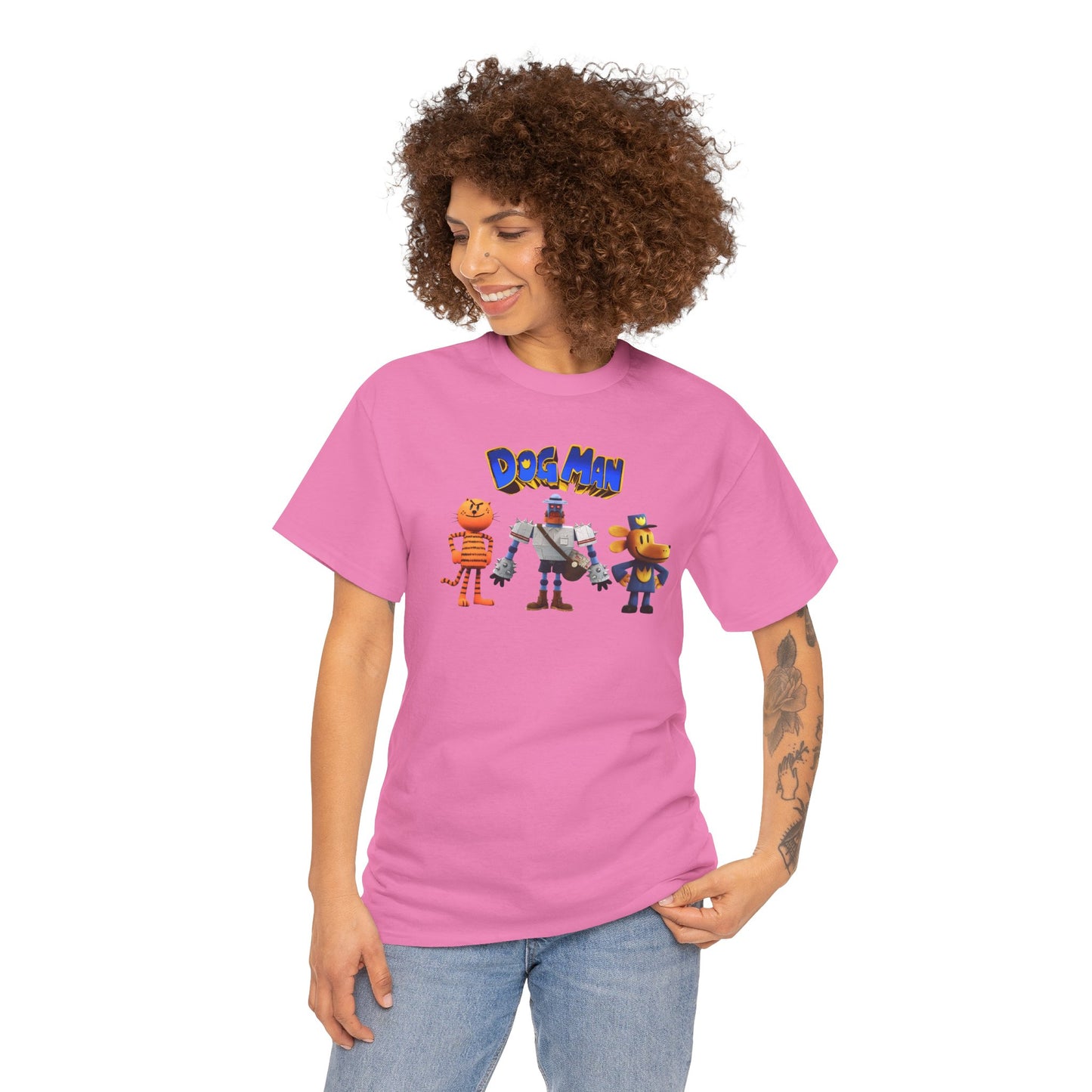 Princess Grace Cartoon Character Unisex Heavy Cotton Tee Fun and Comfortable Graphic Tee for Kids and Adults