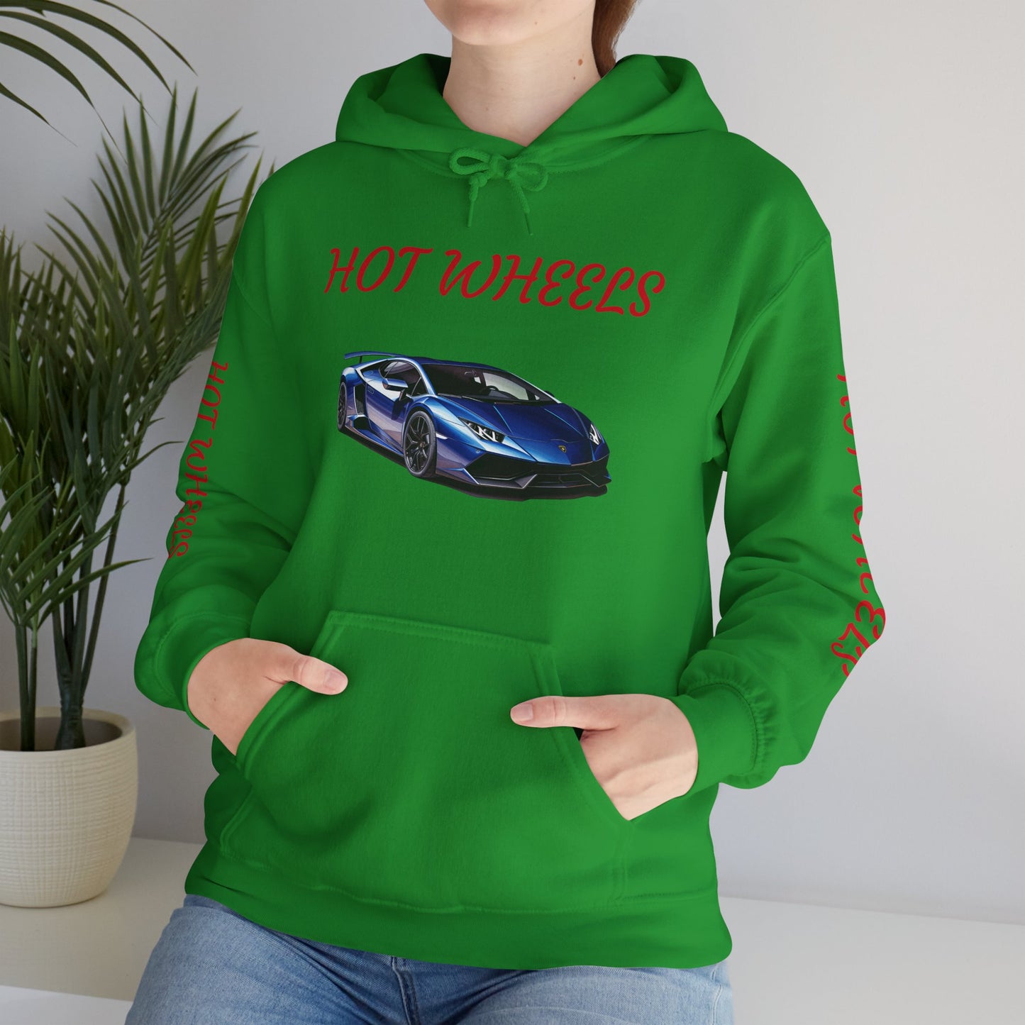 Princess Grace Hot Wheels Unisex Heavy Blend Hoodie Cool Car Graphic Sweatshirt for Auto Enthusiasts