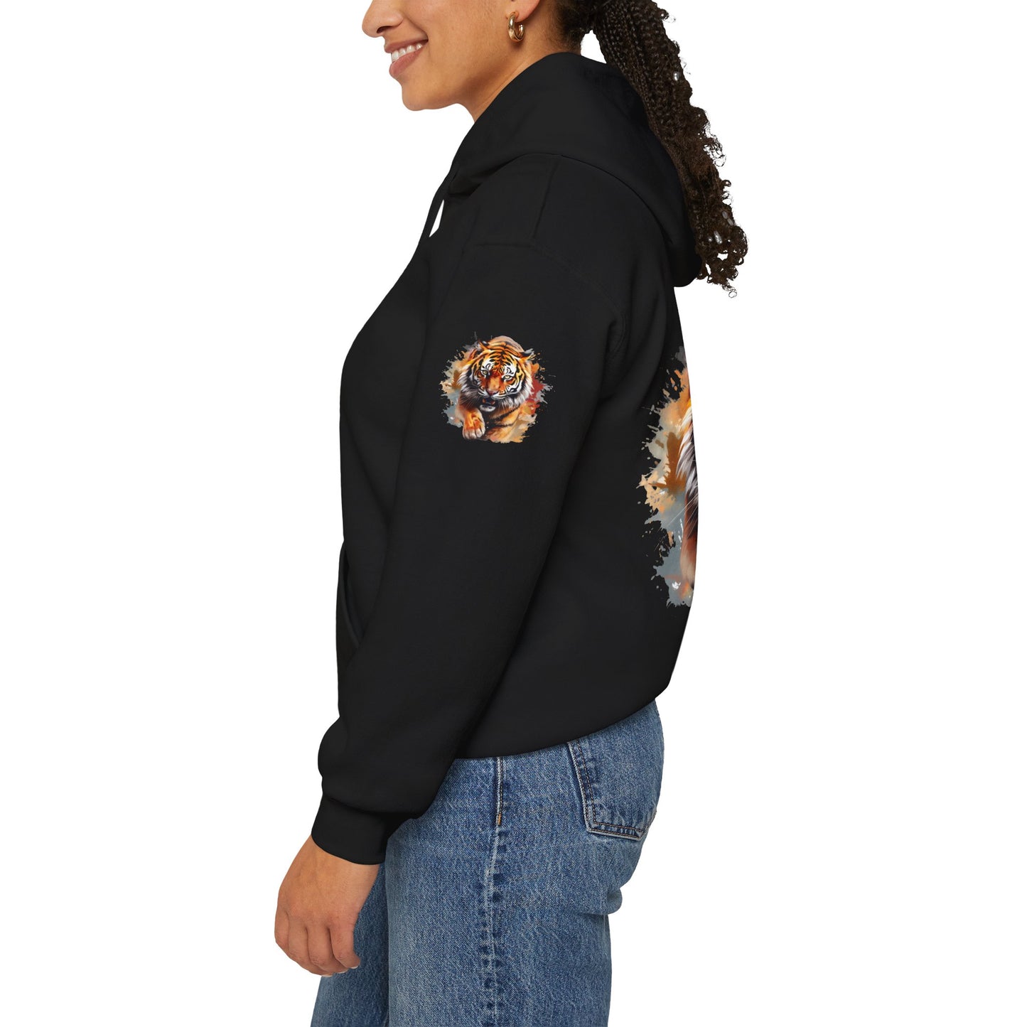 Princess Grace Survive Tiger Unisex Heavy Blend Hoodie Fierce & Inspirational Sweatshirt