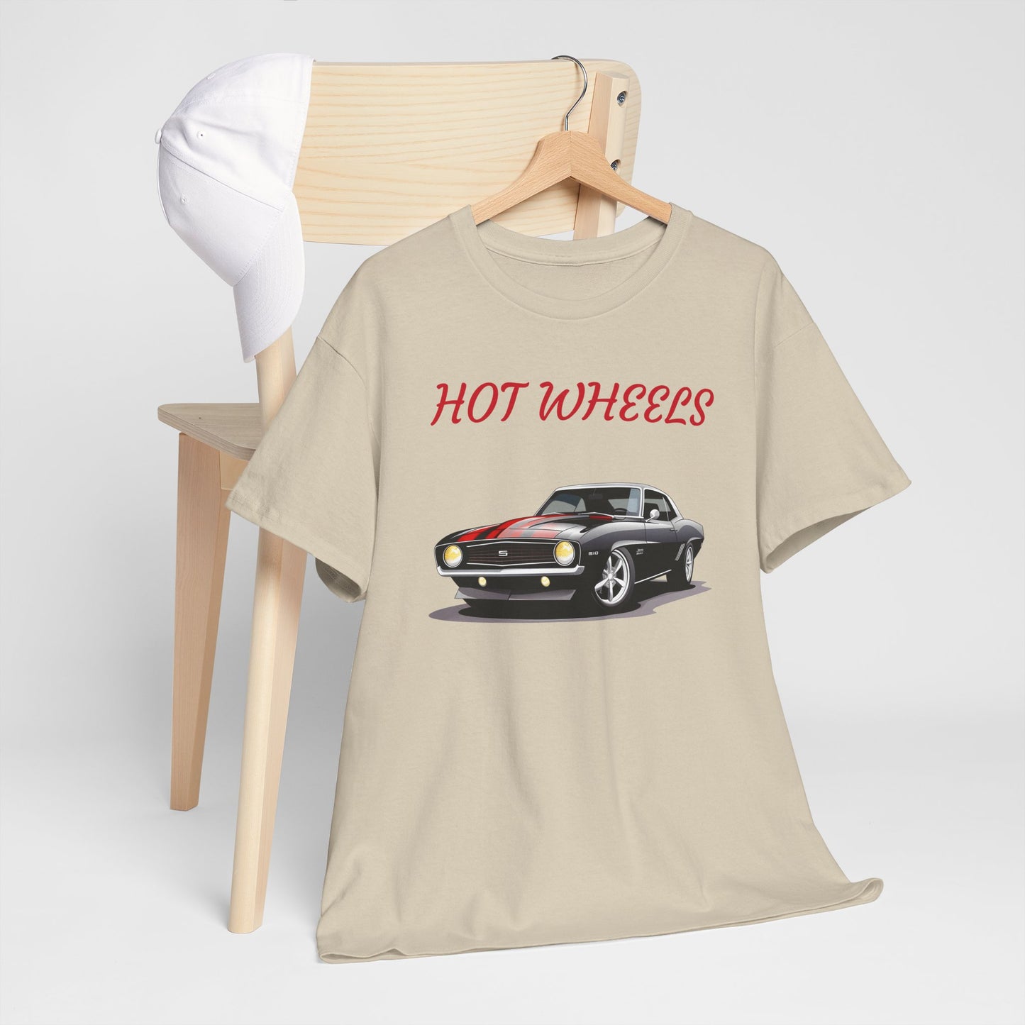 Princess Grace Hot Wheels Unisex Heavy Cotton Tee Classic Car Graphic Style